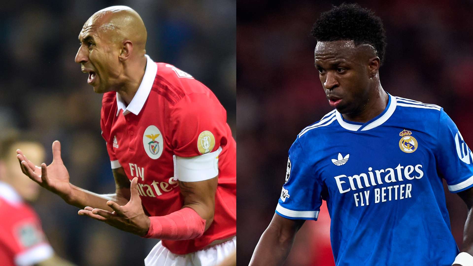 Luisao Vinicius Junior Benfica Real Madrid Champions League 2026