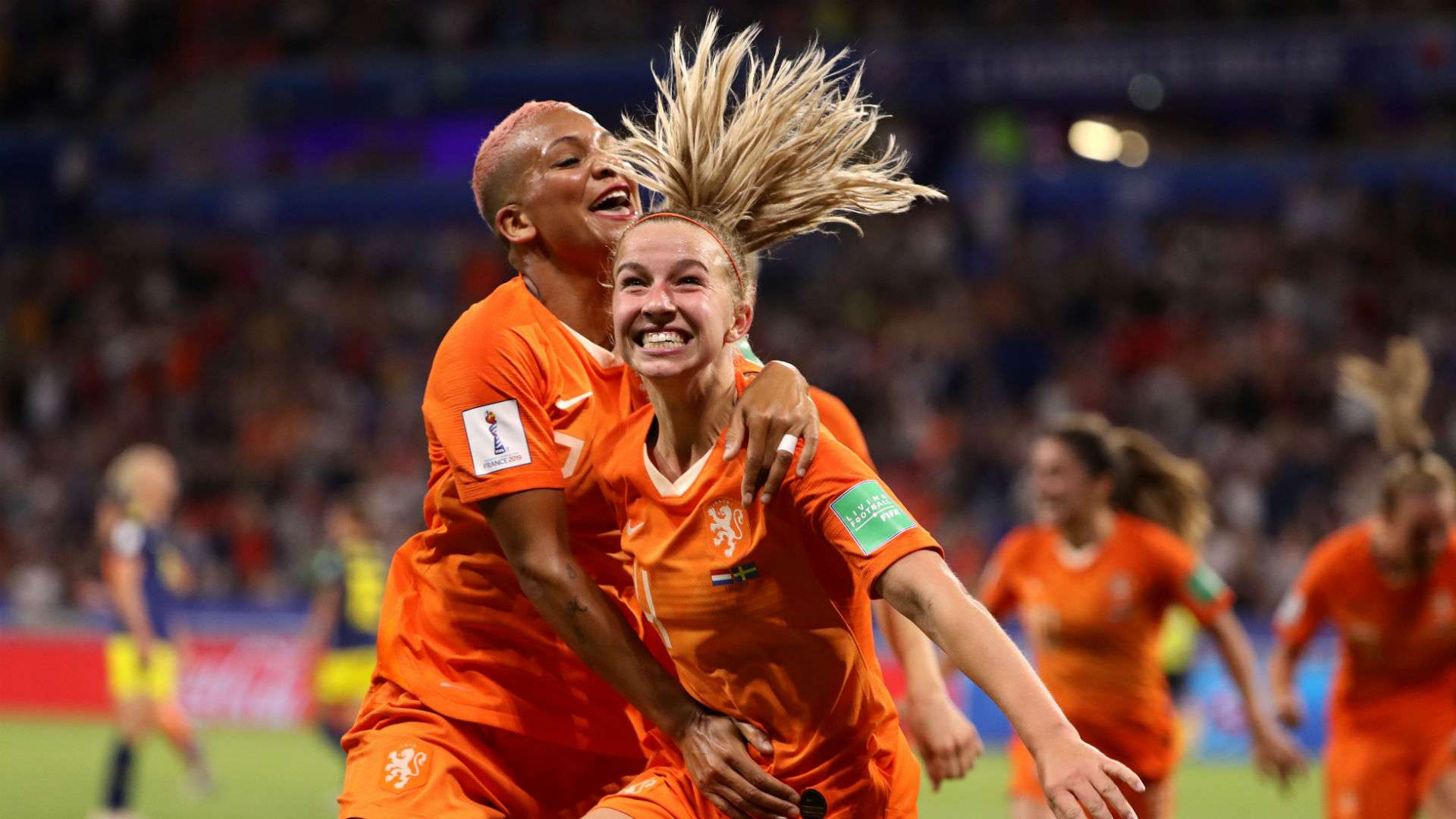 Jackie Groenen Netherlands Sweden Womens' World Cup 2019