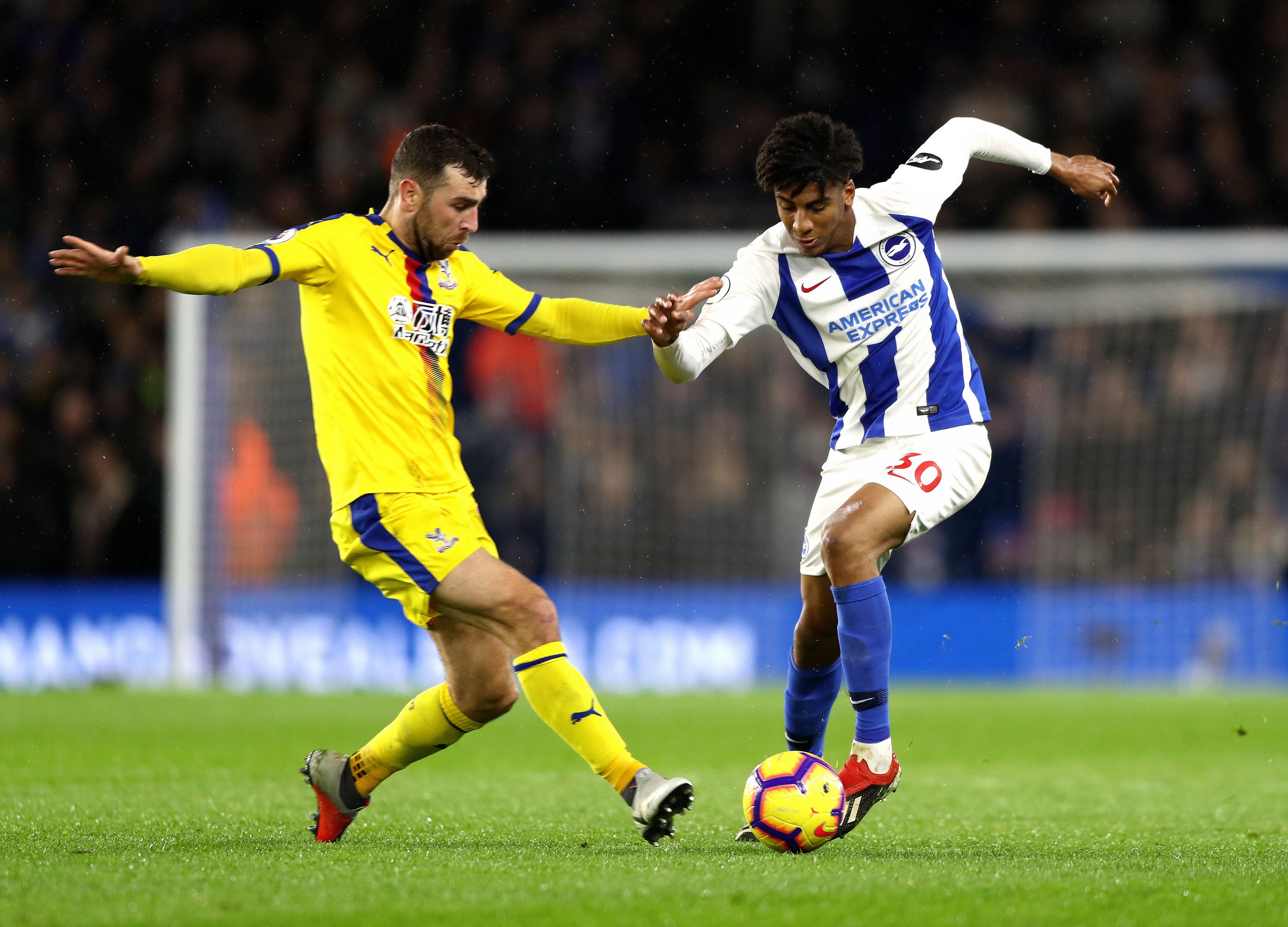 James McArthur, Bernardo - Brighton & Hove Albion v Crystal Palace