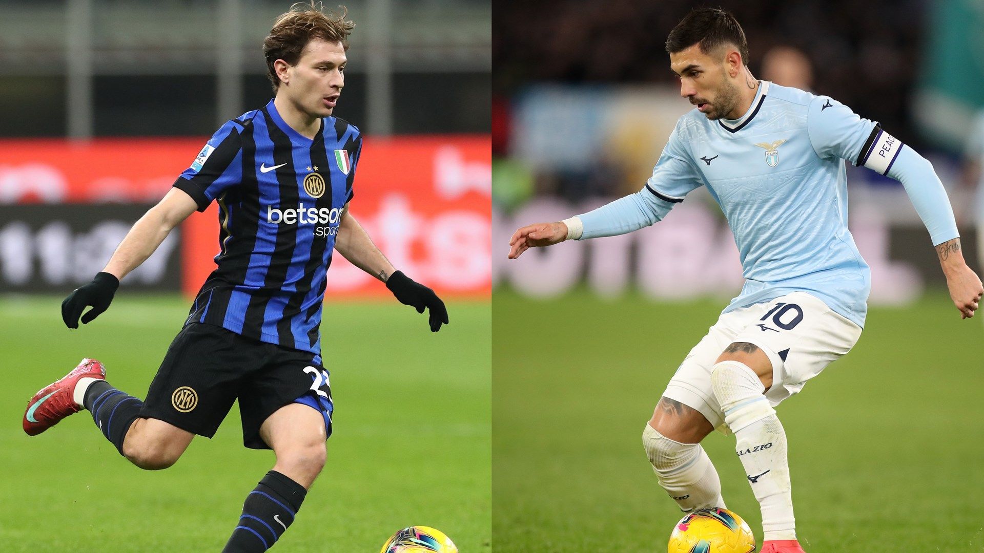 Barella Zaccagni Inter Lazio