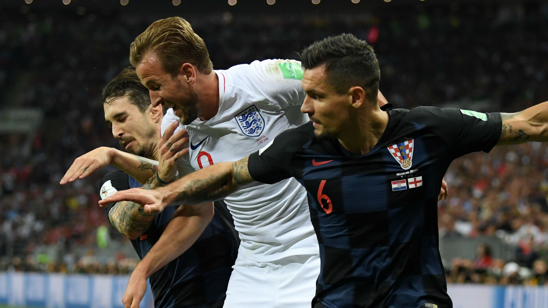 Kane Lovren Inglaterra Croácia Copa do Mundo 11 07 2018