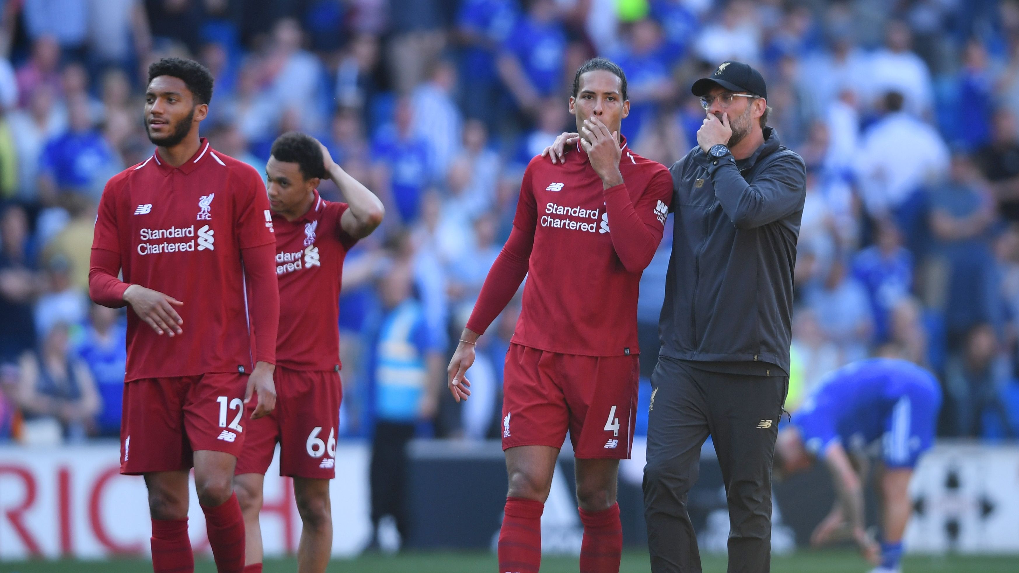 Van Dijk/Klopp Liverpool