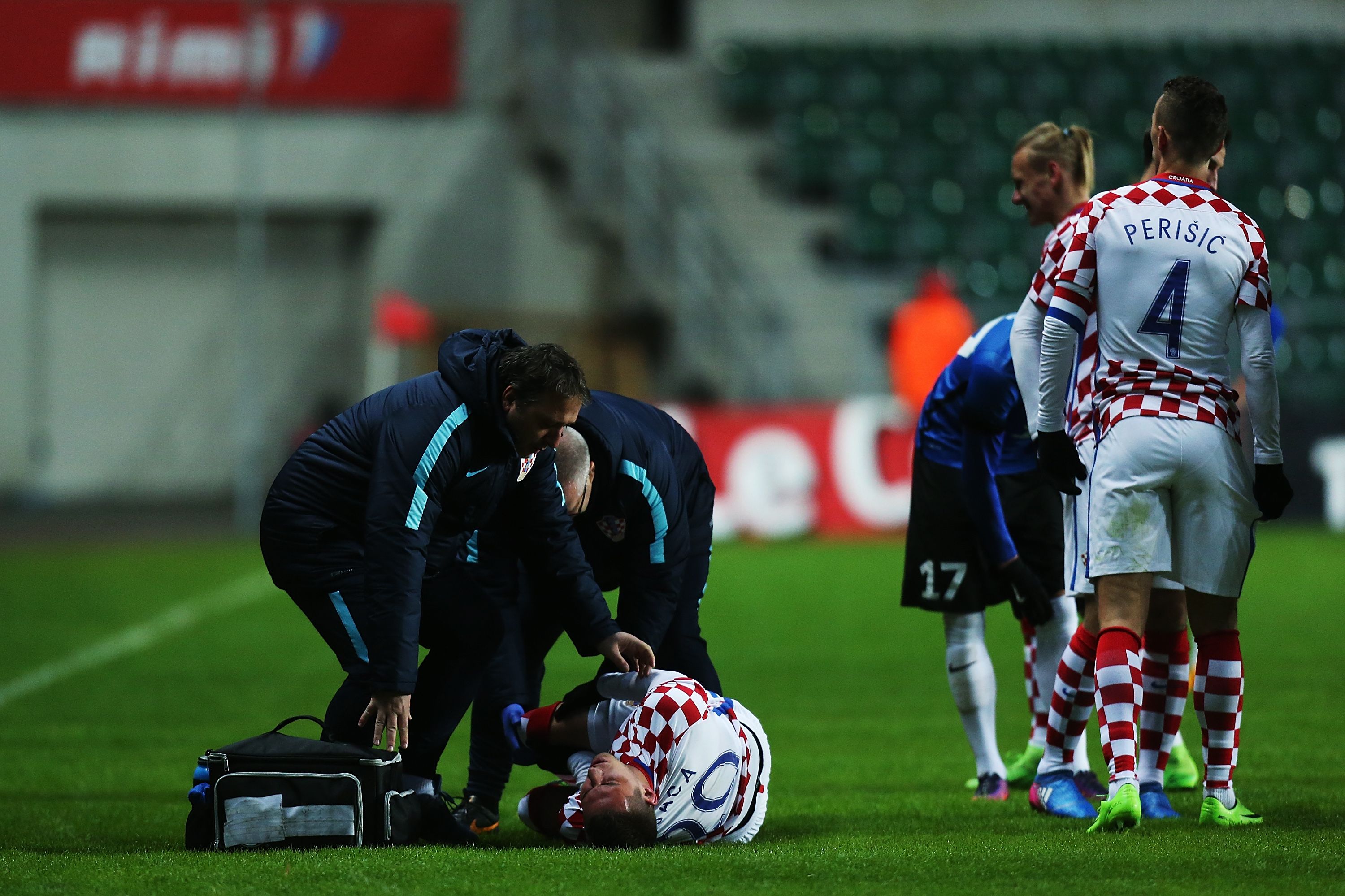 Marko Pjaca injured Estonia Croatia 28032017