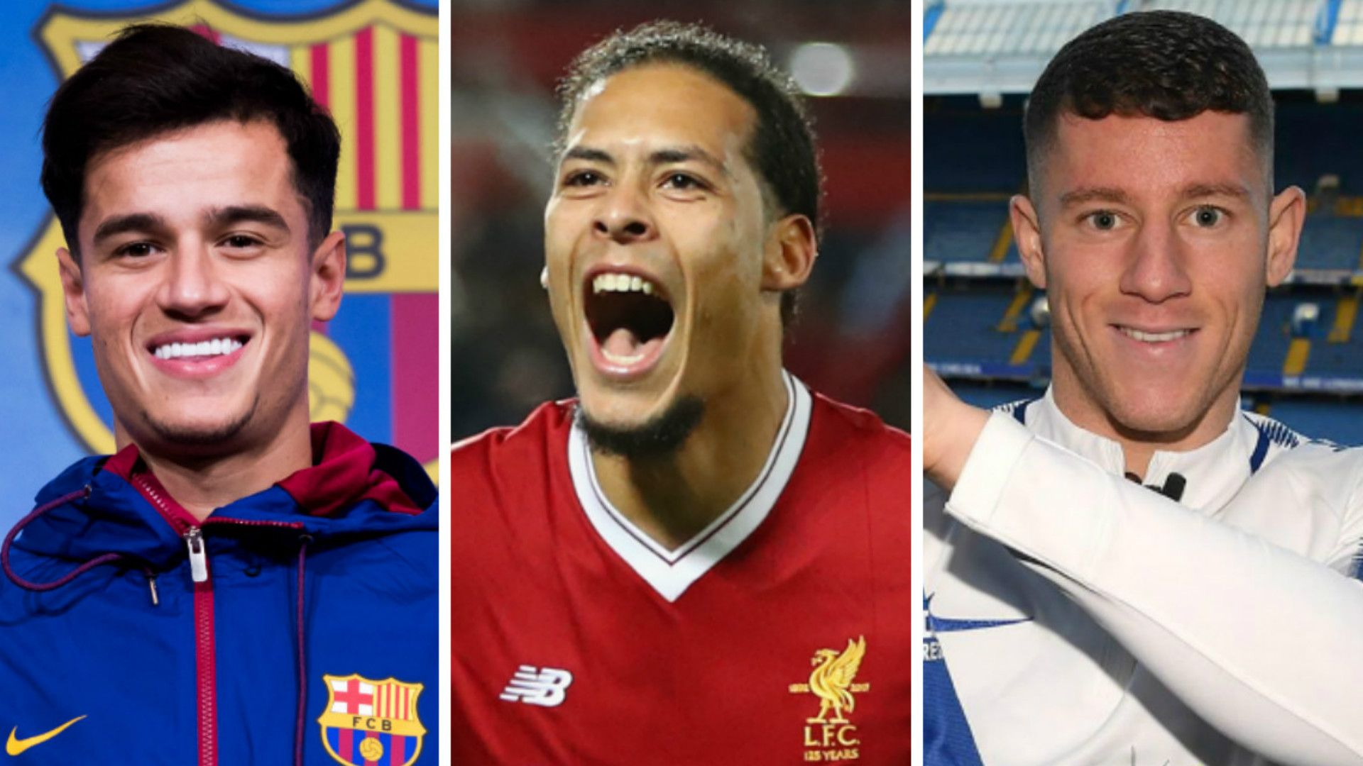 Coutinho, Van Dijk, Barkley