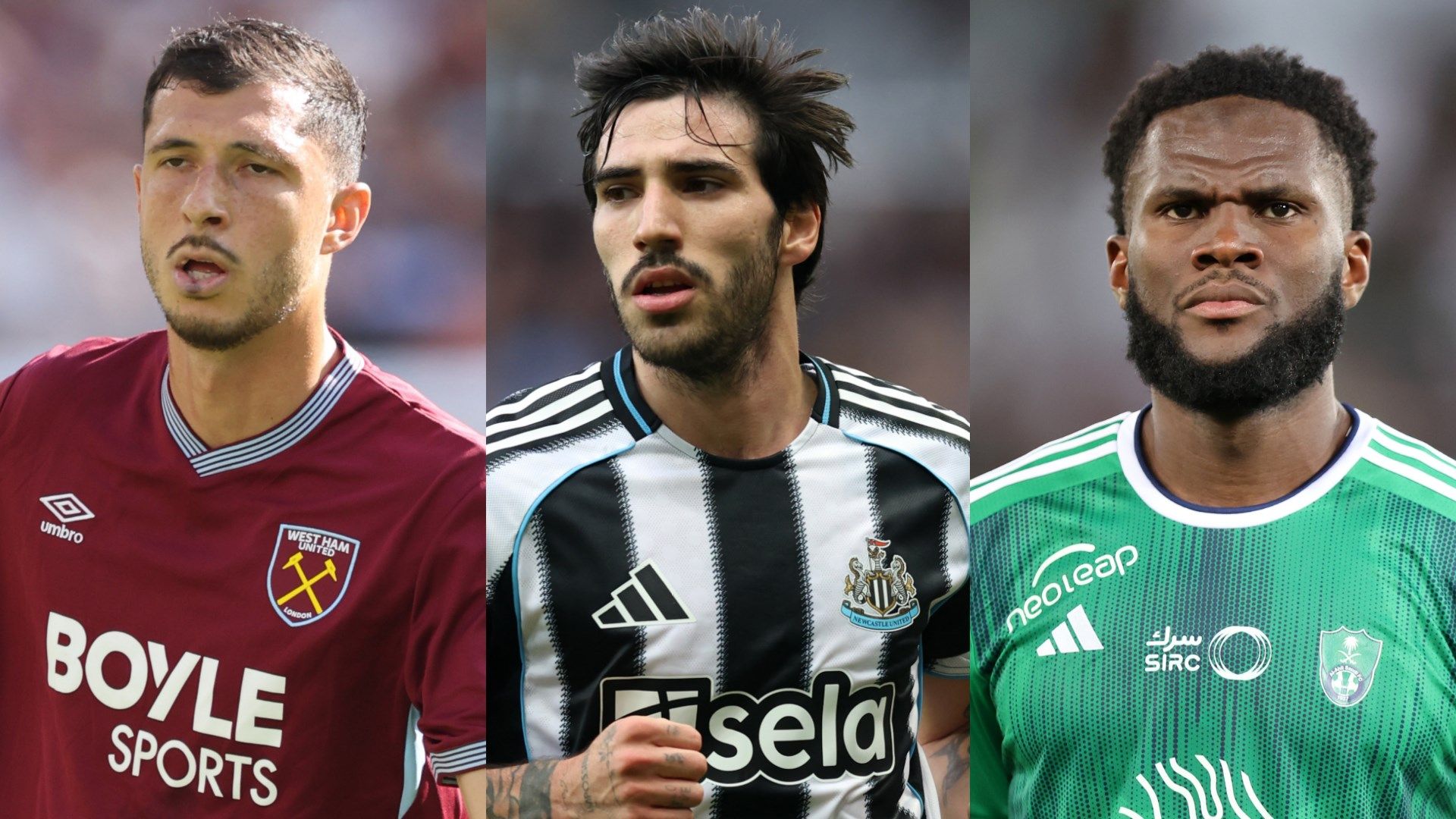 Rodriguez Tonali Kessie