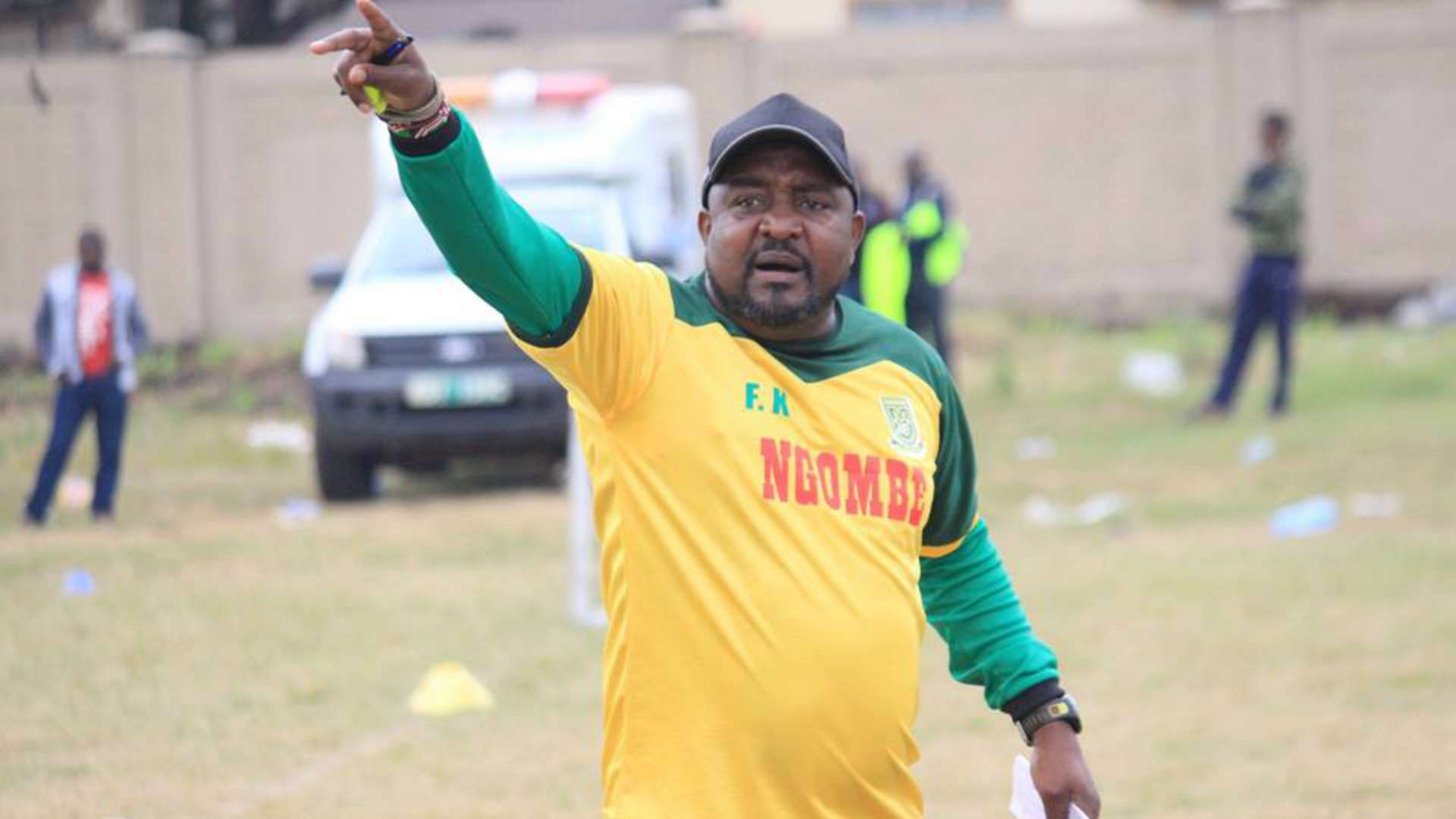 Francis Kimanzi coach of Mathare United.