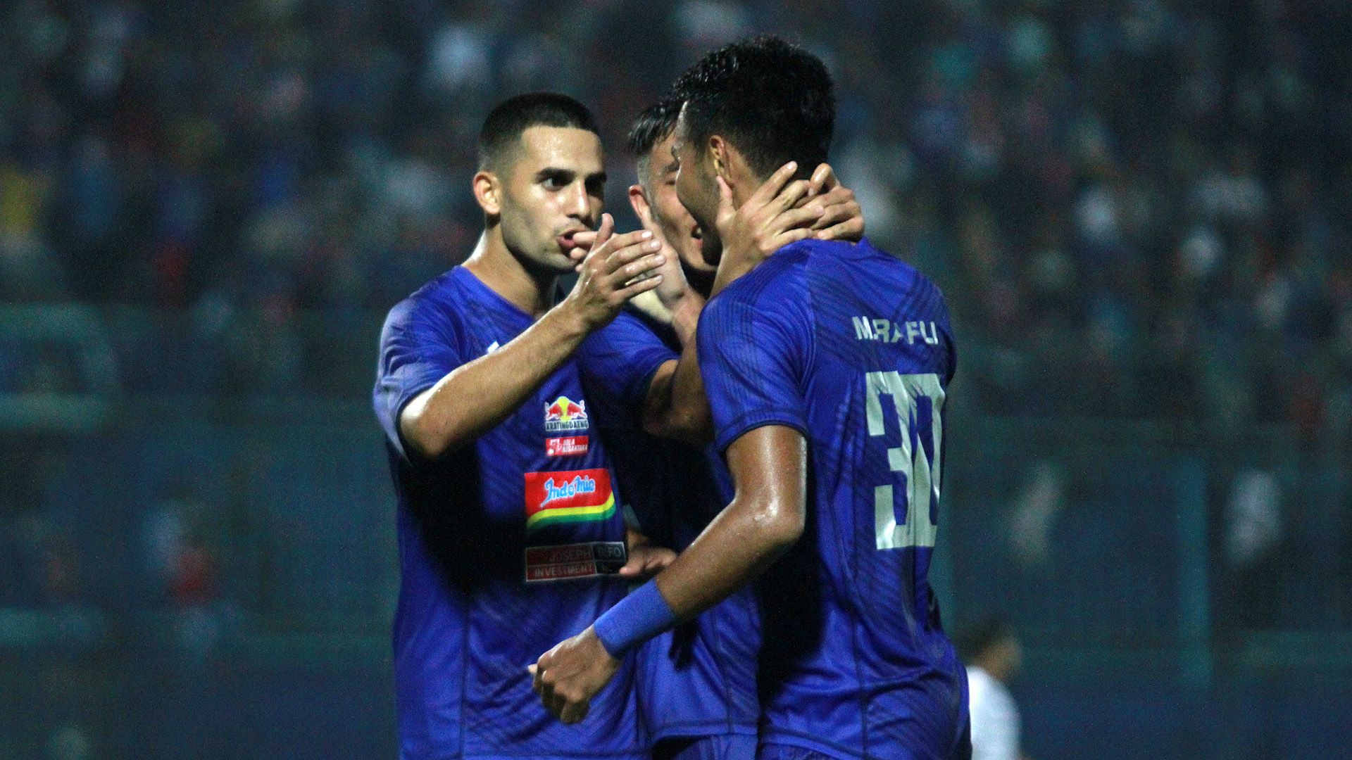 Selebrasi Elias Alderete - Arema FC