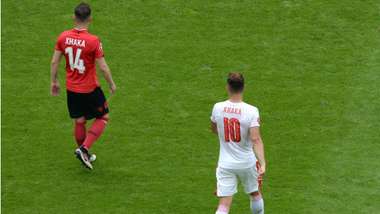 Granit Xhaka Taulant Xhaka Switzerland Albania 11062016