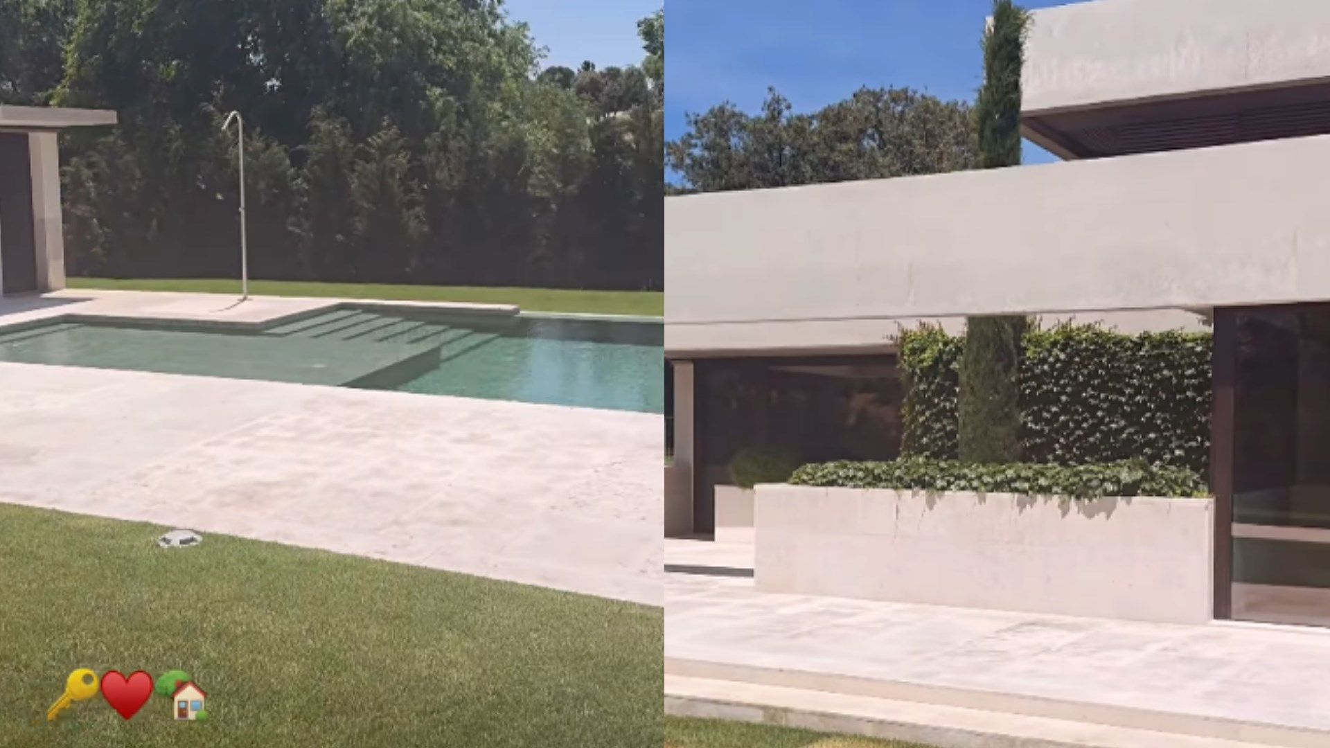 Georgina Rodriguez posts video of Madrid property