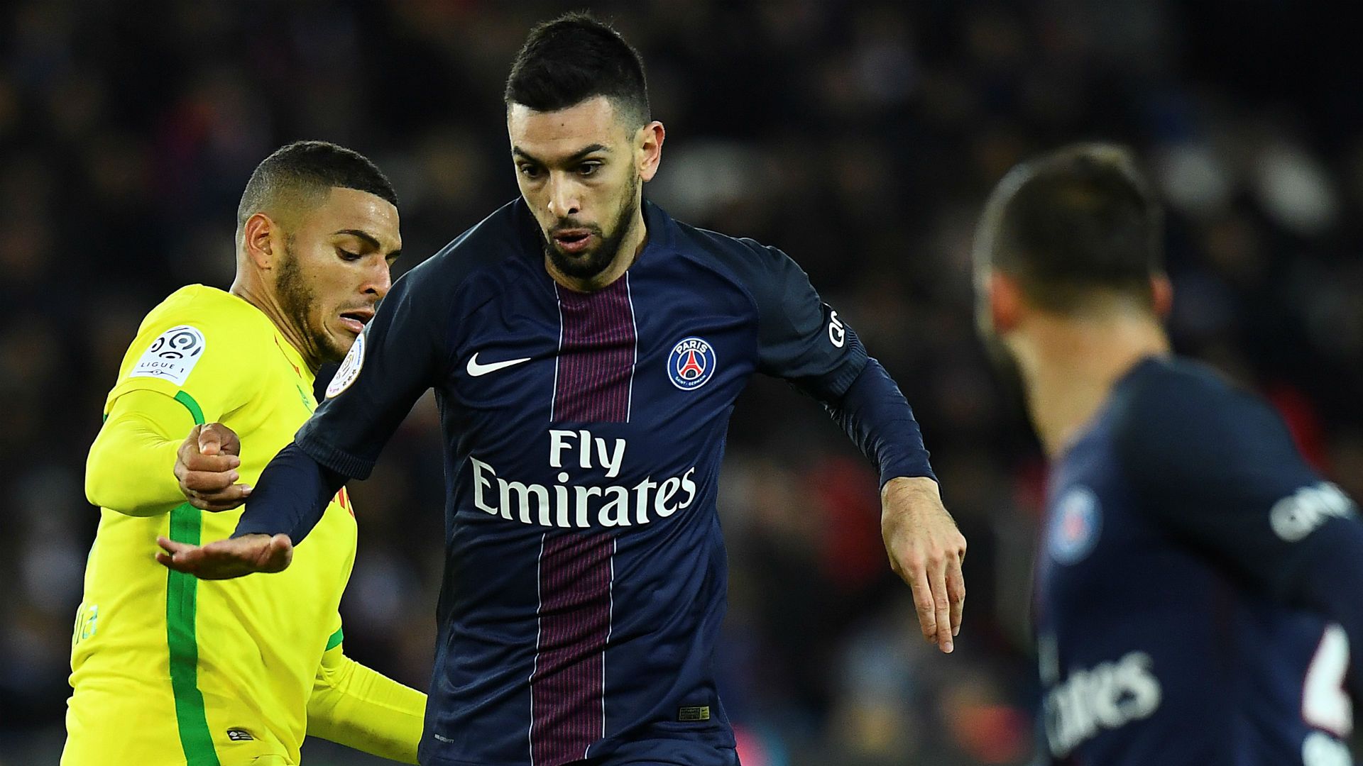 Javier Pastore Ligue 1 PSG v Nantes 201116