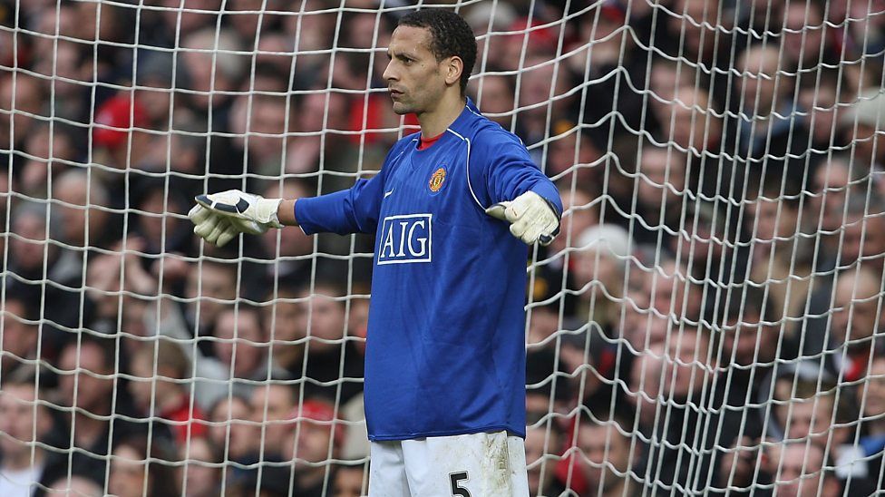Rio Ferdinand goalkeeper