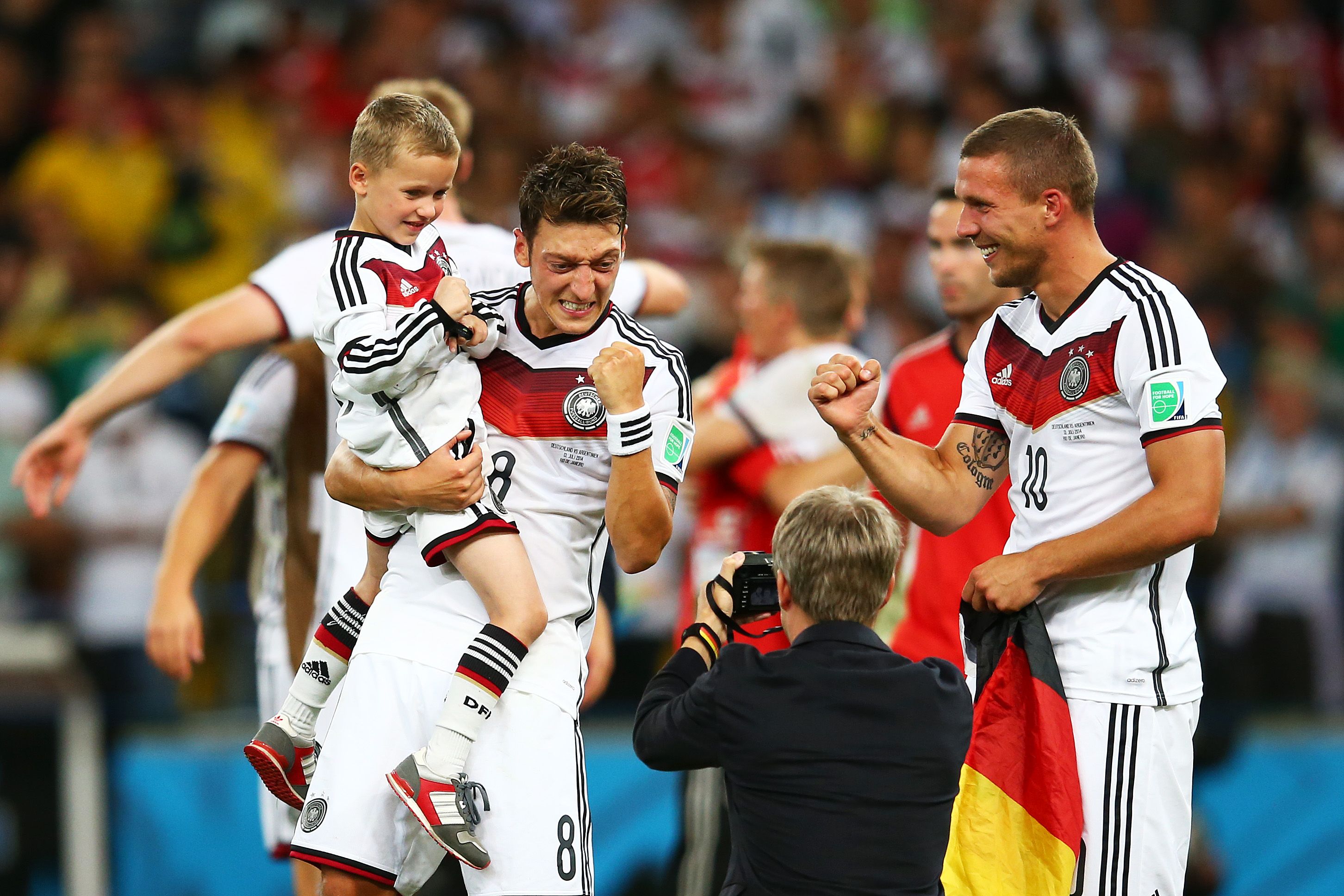 Mesut Ozil & Lukas Podolski
