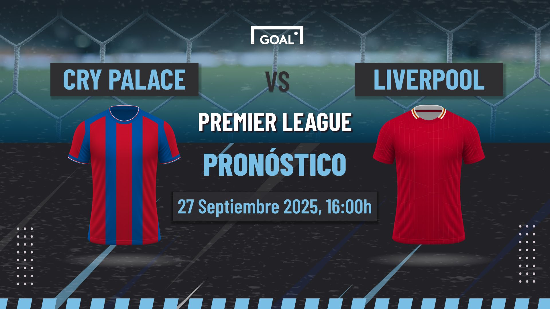 Crystal Palace vs Liverpool Pronóstico y Apuestas Premier League | 27/09/25