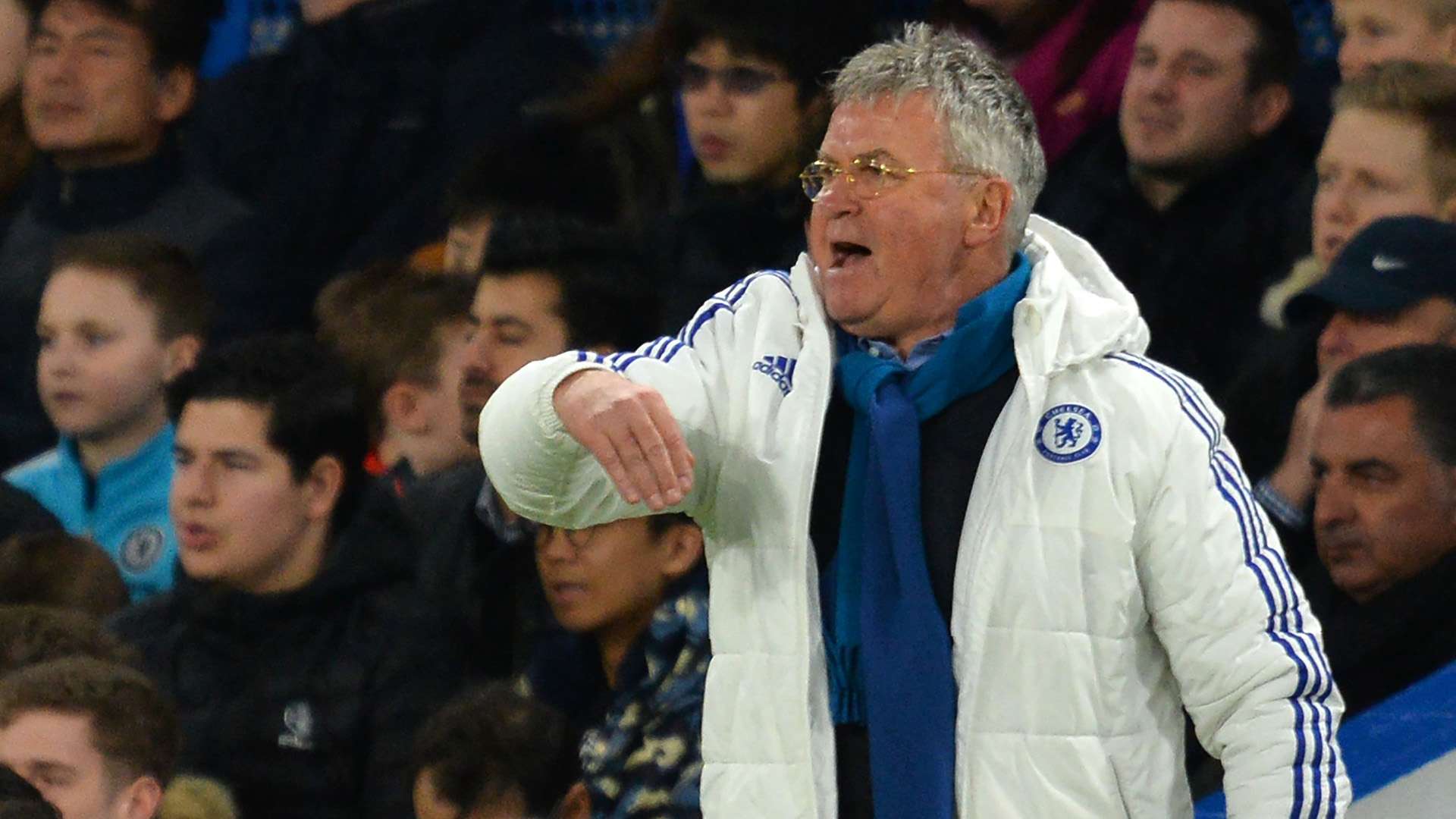Guus Hiddink Chelsea Mancheseter City FA Cup 02212016