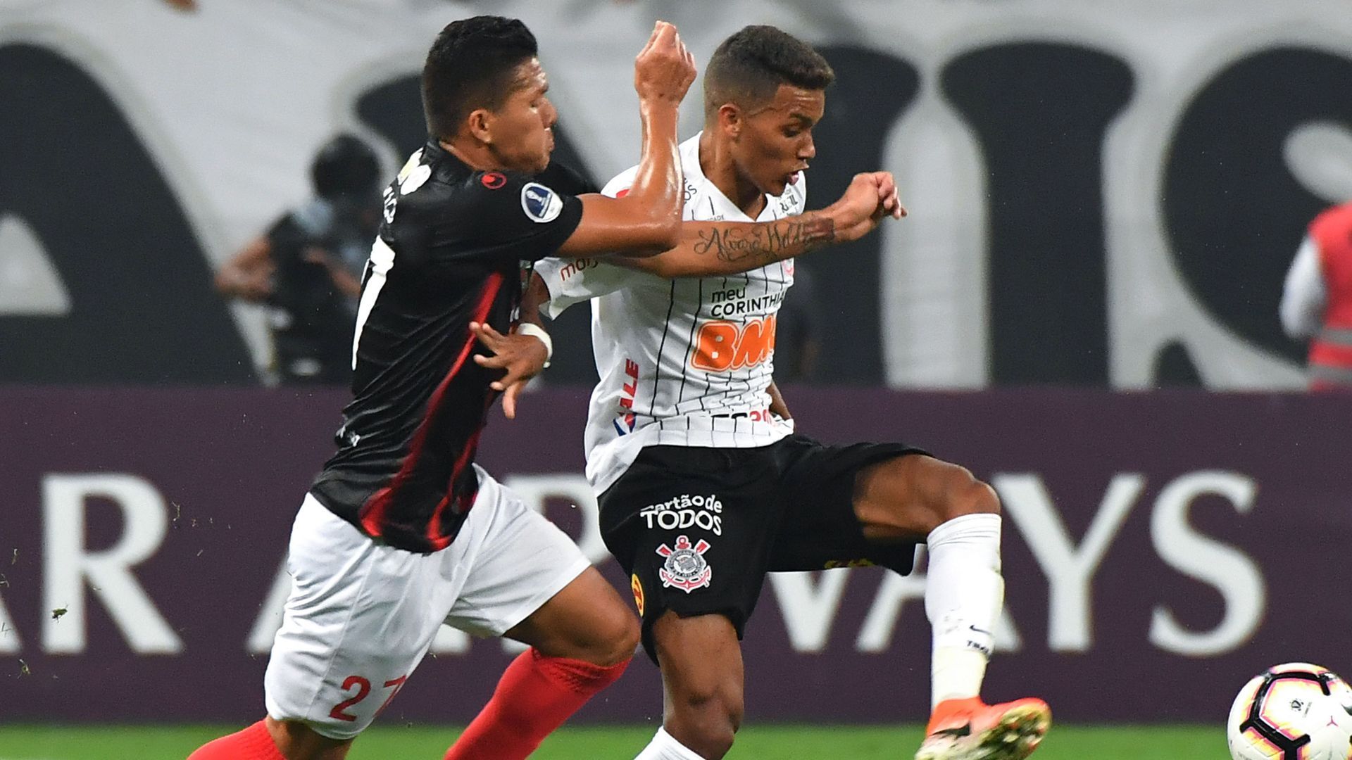 Pedrinho Daniel Carrillo Corinthians Deportivo Lara Sudamericana 23052019