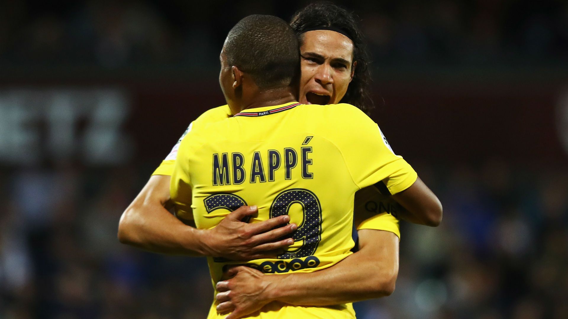 Kylian Mbappe Edinson Cavani Metz PSG Ligue 1 08092017