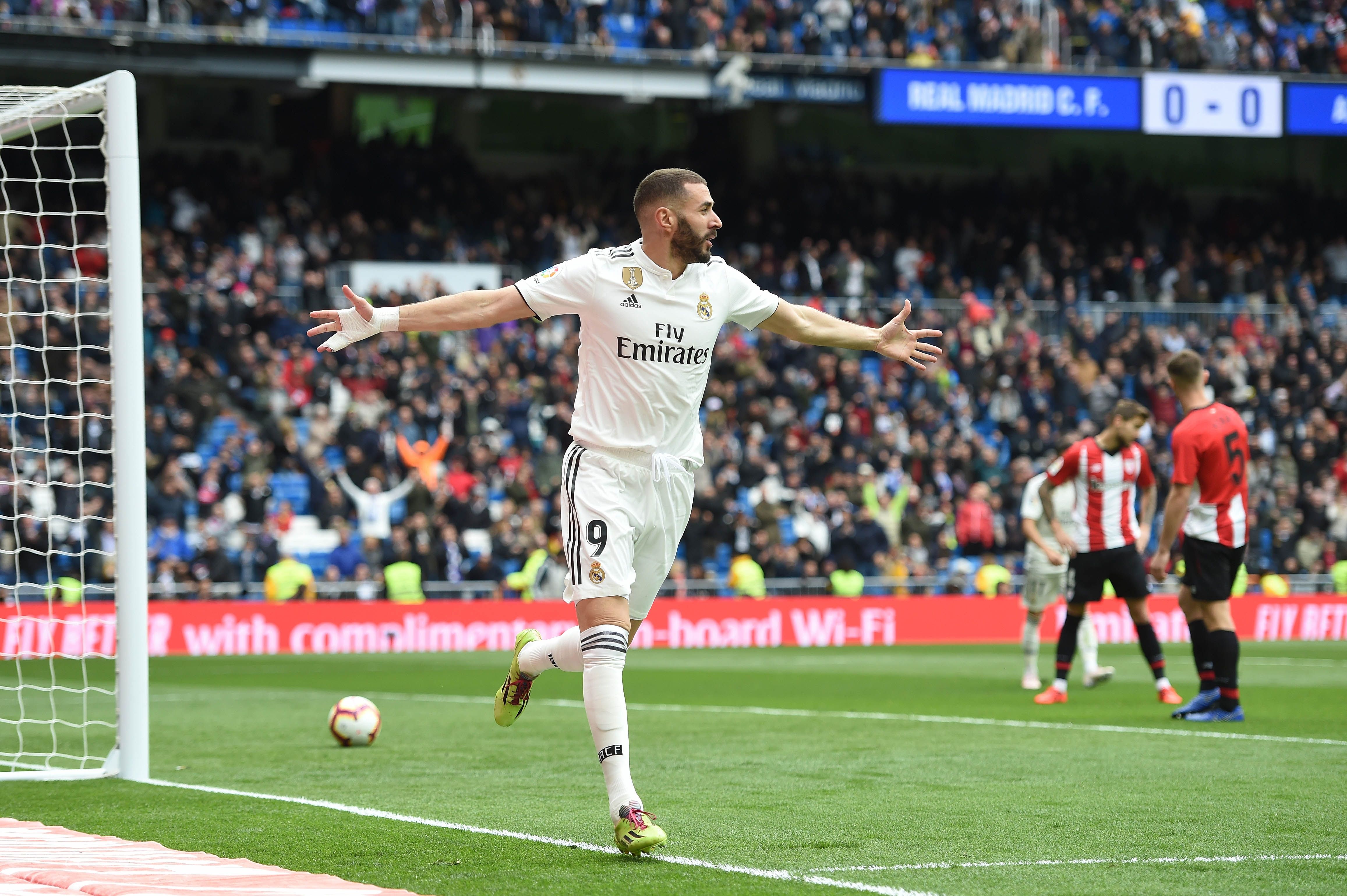 Benzema Real Madrid Athletic Club LaLiga