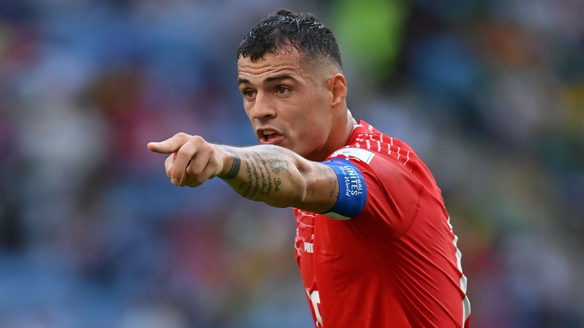 Granit Xhaka Switzerland 2022 World Cup