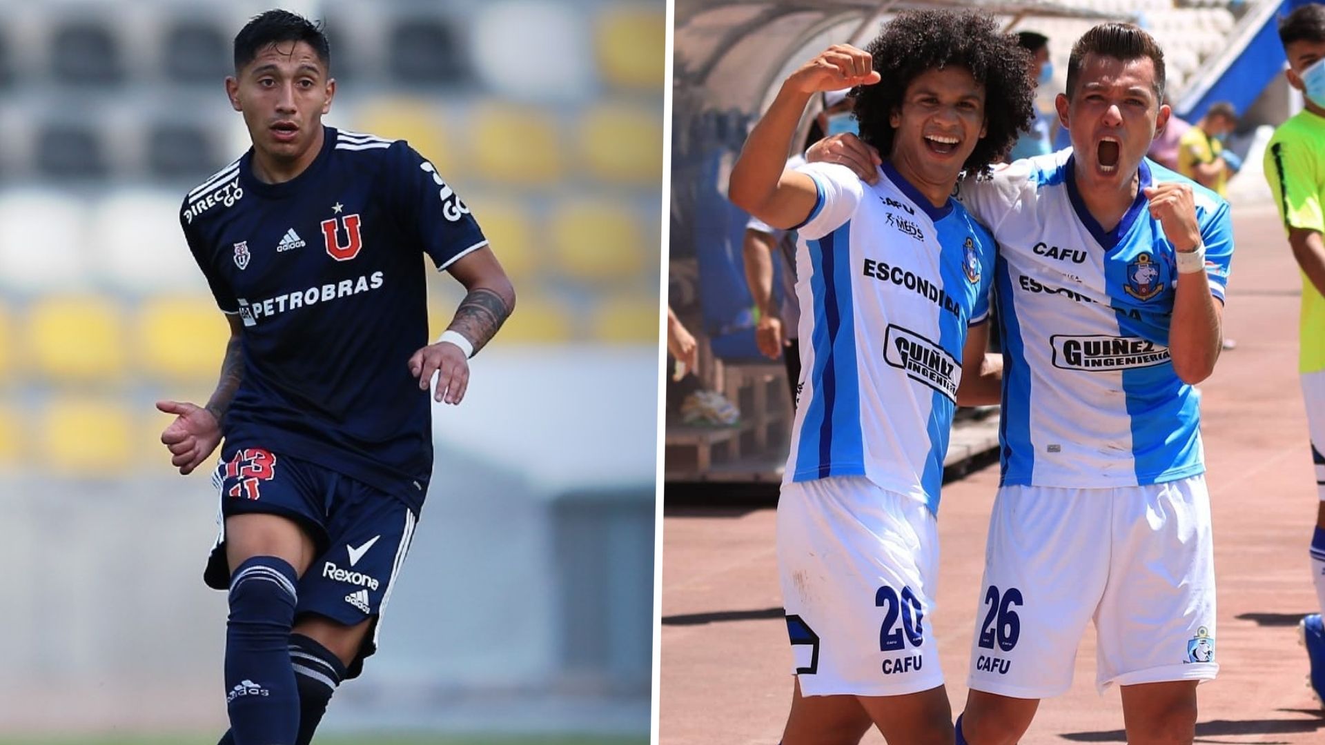 alineaciones y donde ver u de chile vs antofagasta