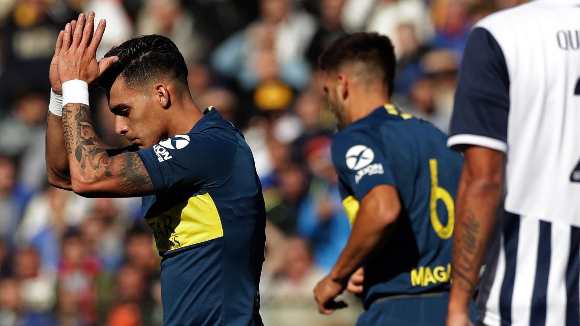 Boca Talleres Superliga argentina Cristian Pavon 120818