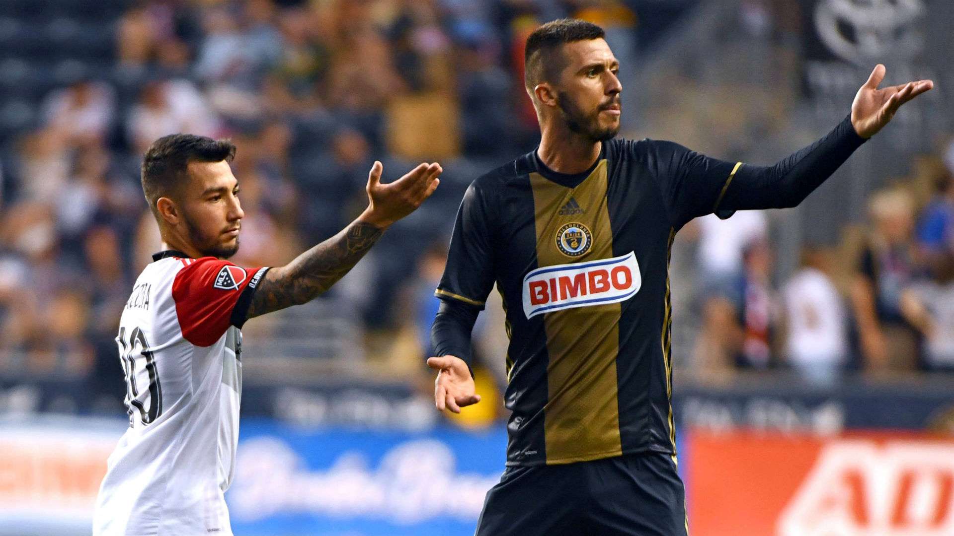 Luciano Acosta Haris Medunjanin DC United Philadelphia Union MLS 062417.