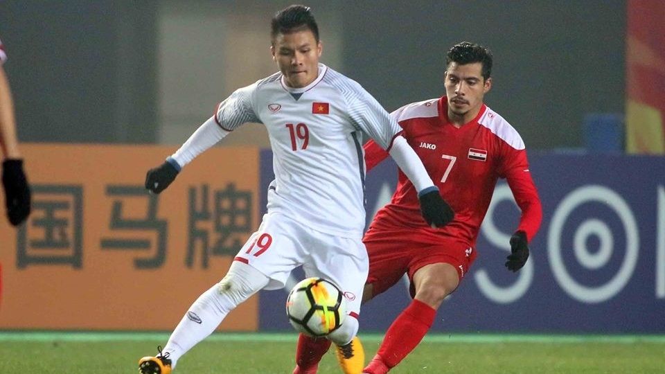 Olympic Việt Nam Olympic Syria Tứ kết ASIAD 2018