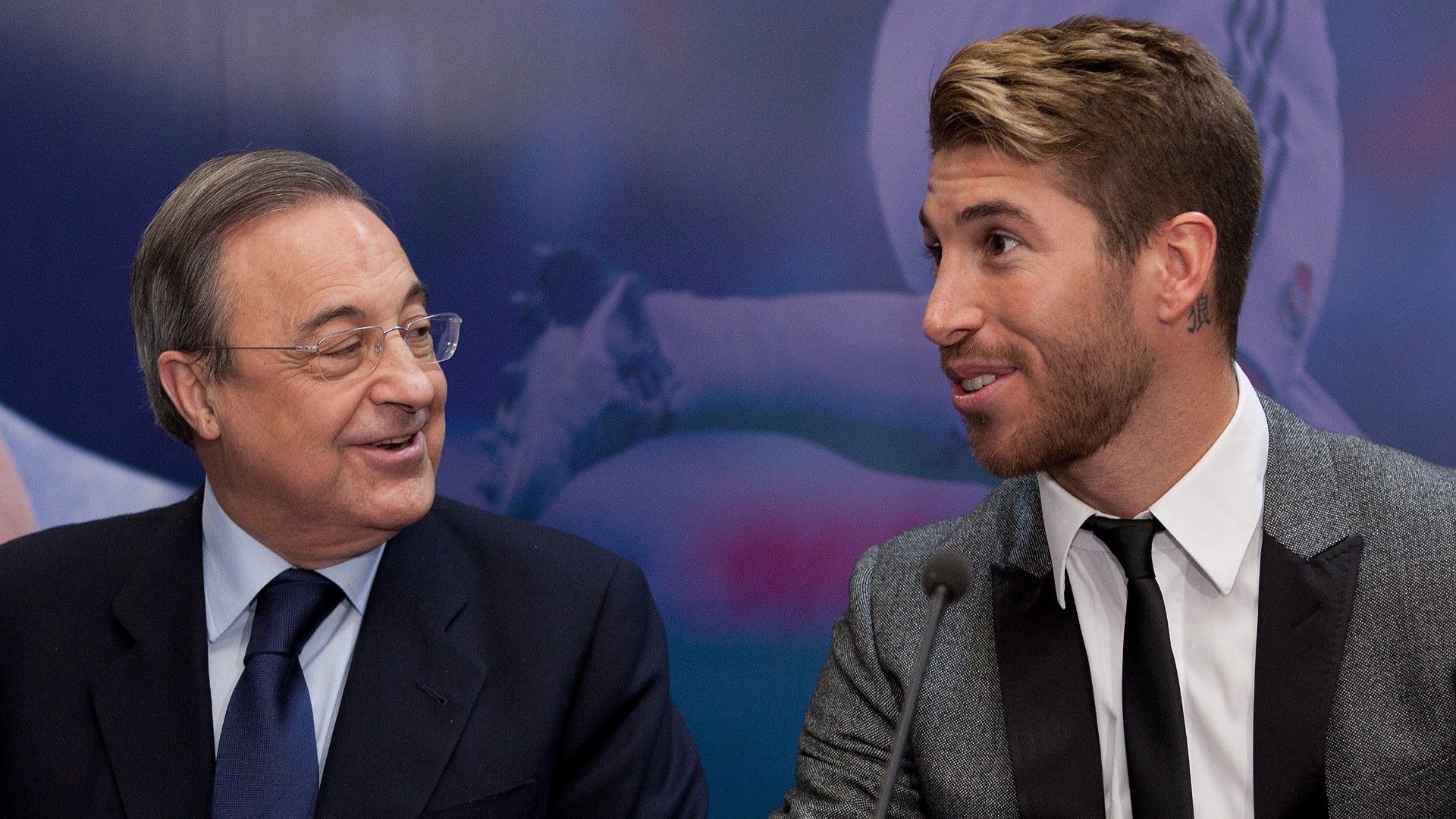 Florentino Perez Sergio Ramos