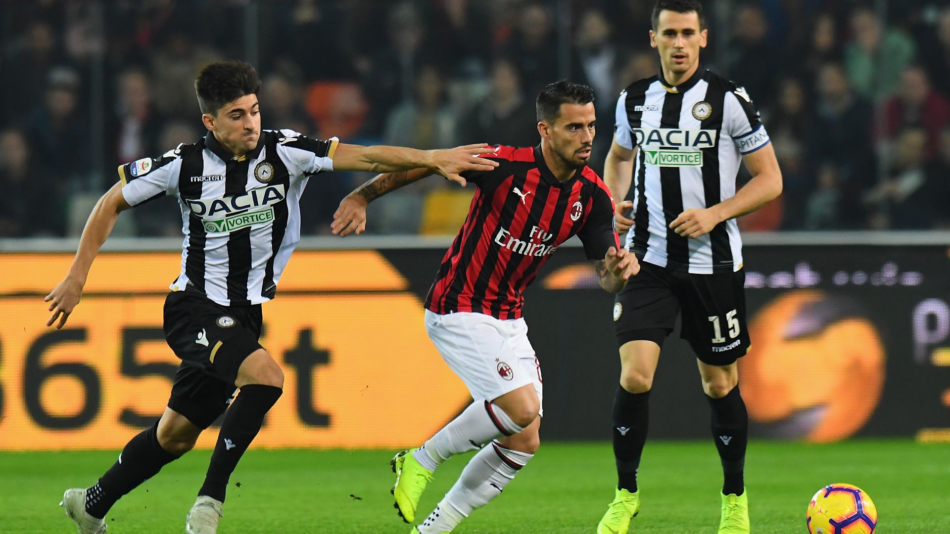 Udinese AC Mailand Milan Pussetto Suso 04112018