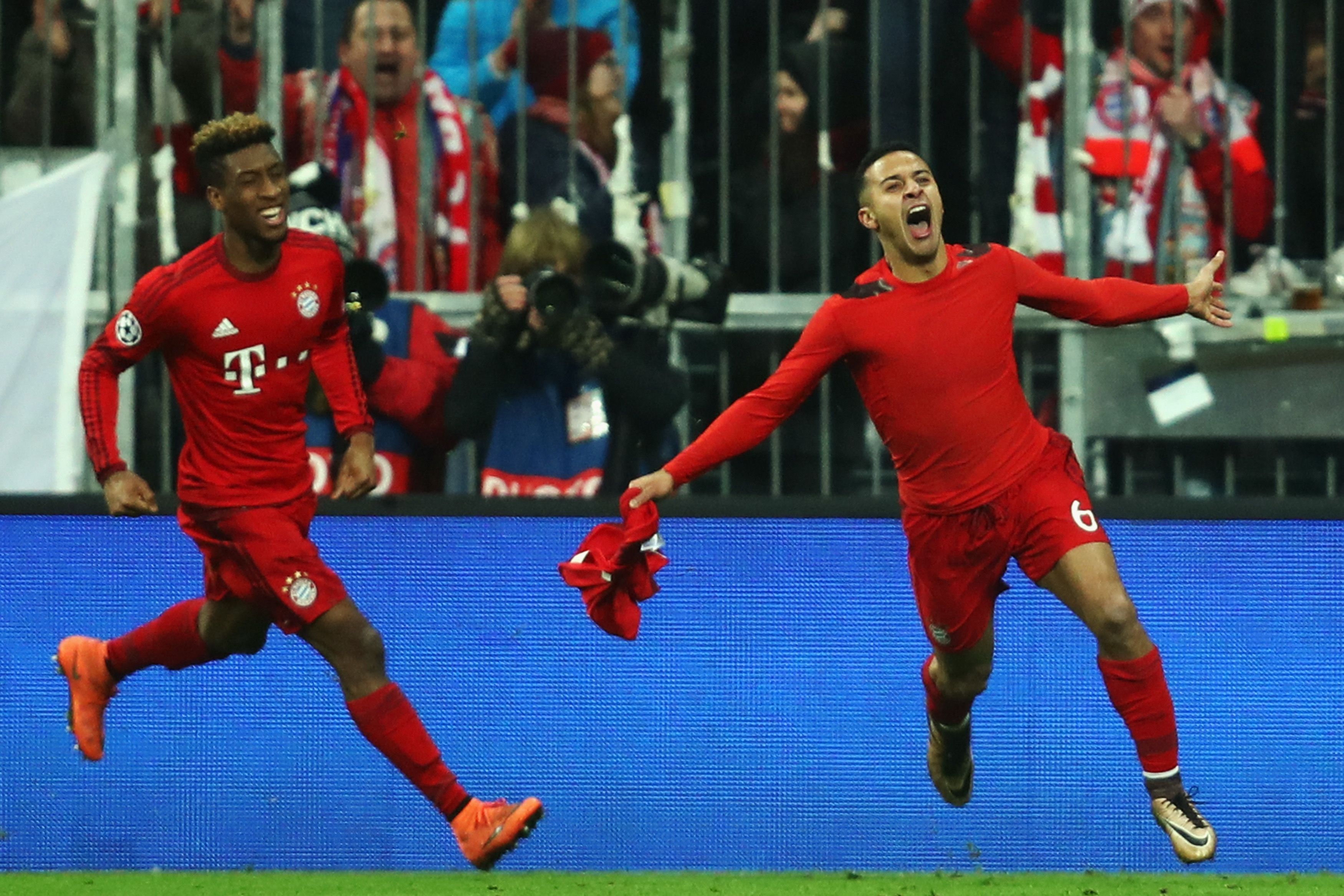 *NO GALLERY* Thiago Coman FC Bayern München
