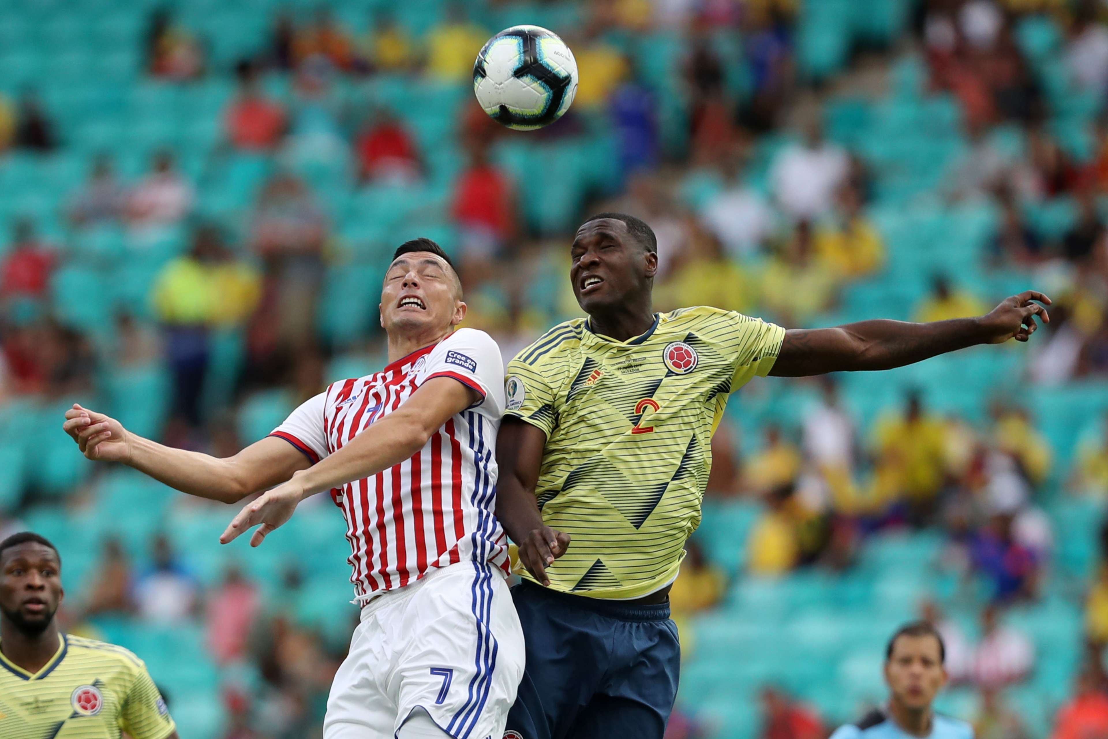 Cristian Zapata Colombia - Paraguay Copa América 2019