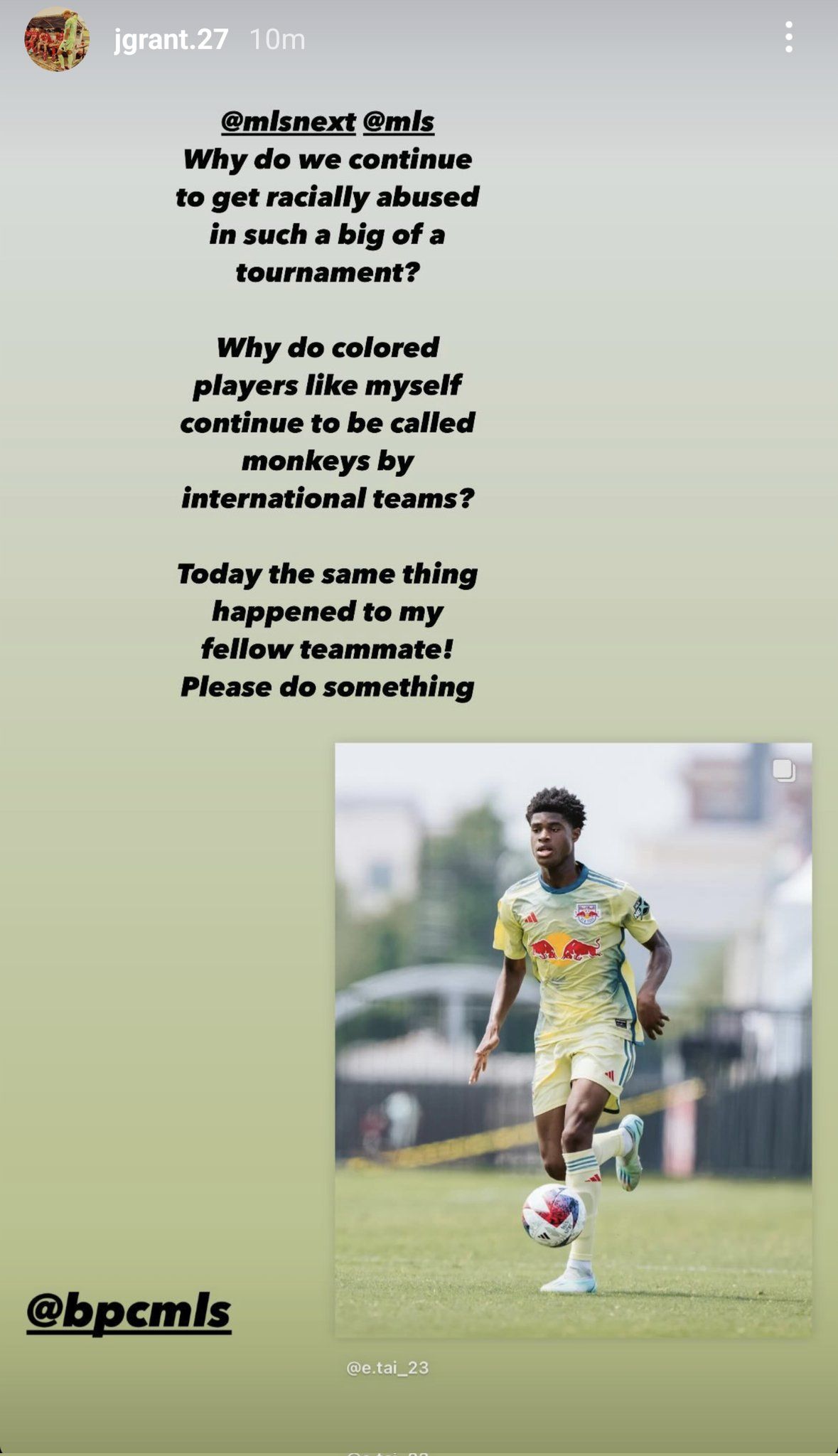 RBNY Joshua Grant Insta post