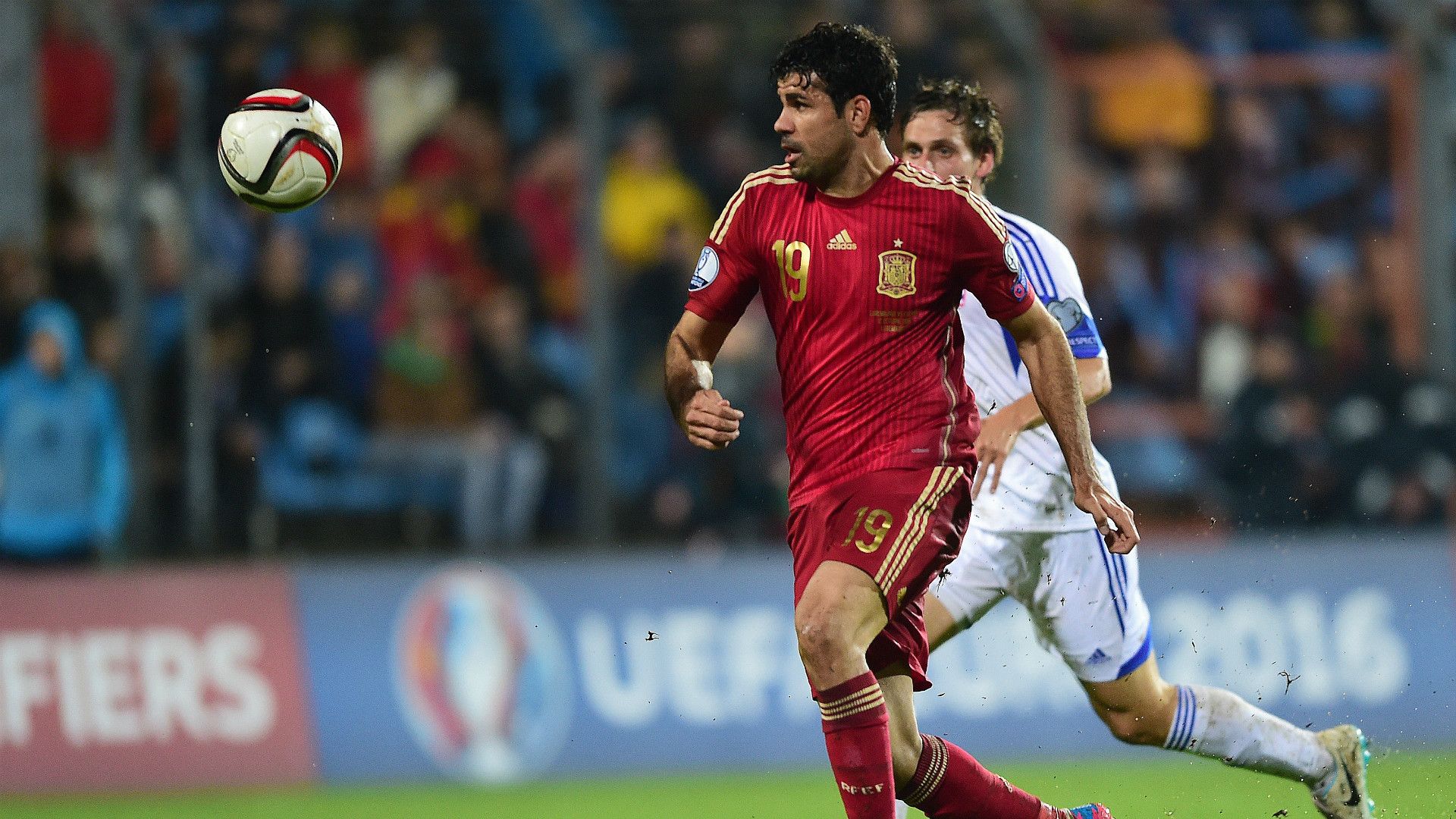 Luxembourg Spain Euro 2016 Diego Costa 121014