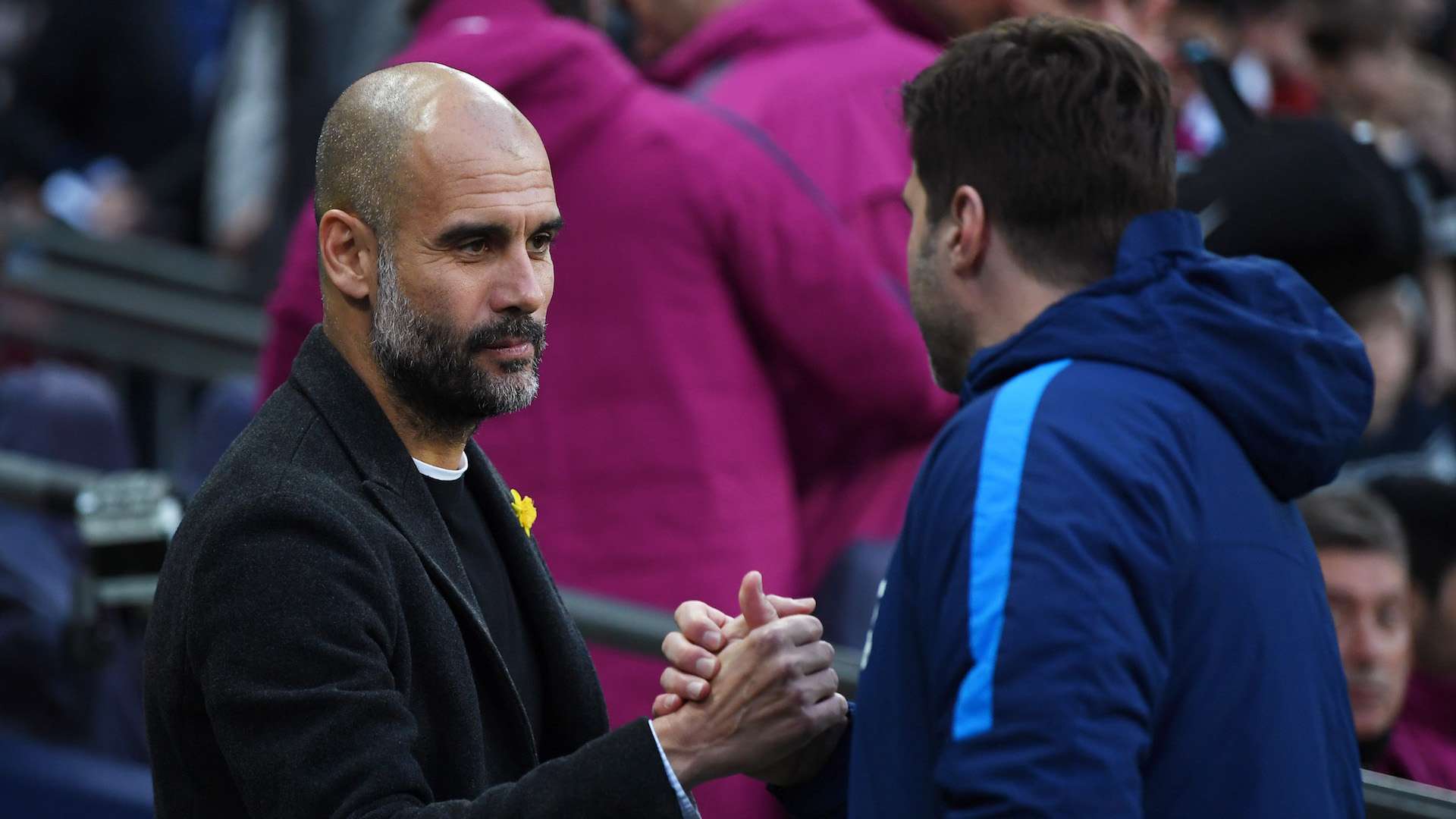 Pep Guardiola & Mauricio Pochettino