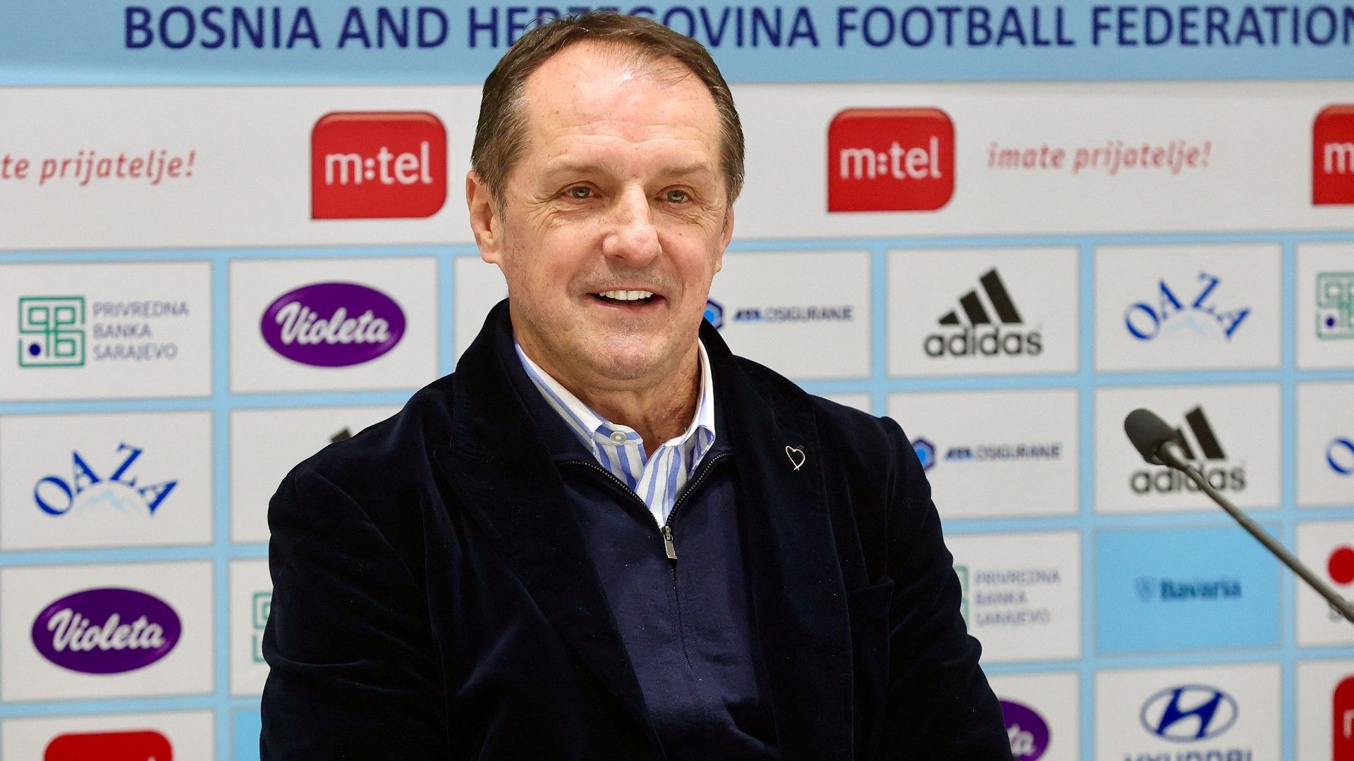 Bosnia and Herzegovina's national football team Faruk Hadzibegic