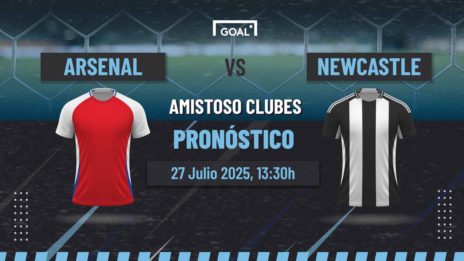 Arsenal vs Newcastle Pronóstico y Apuestas Amistoso de Clubes | 27/07/25
