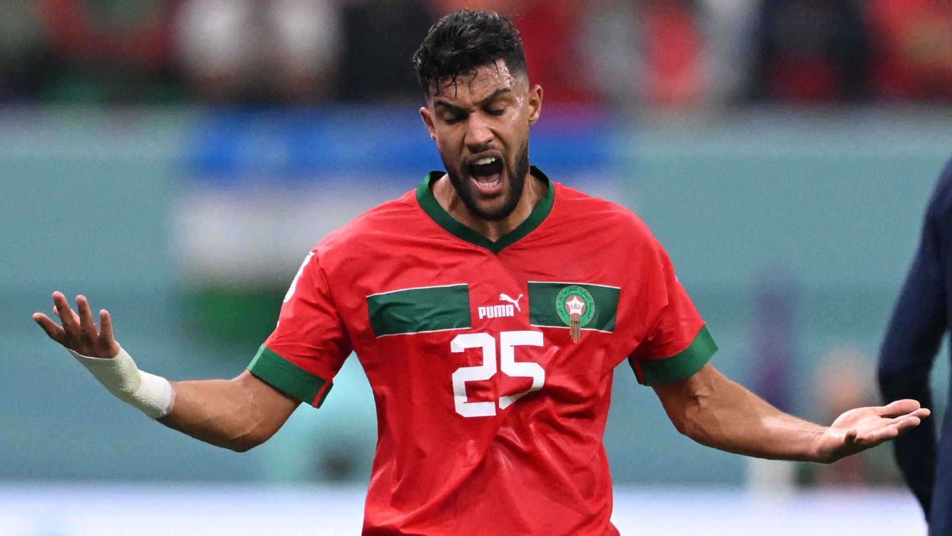 YAHYA ATTIYALLAH MOROCCO WORLD CUP 14122022