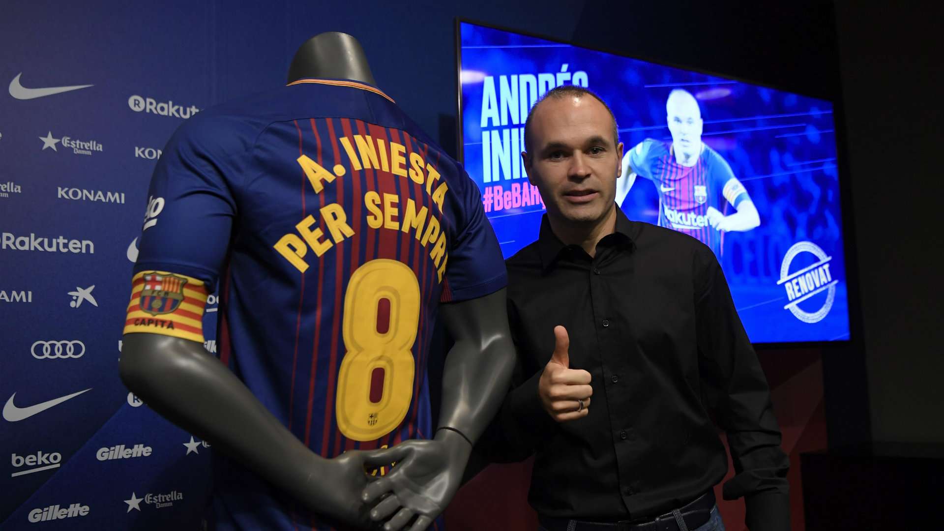 Andrés Iniesta renovación Barcelona