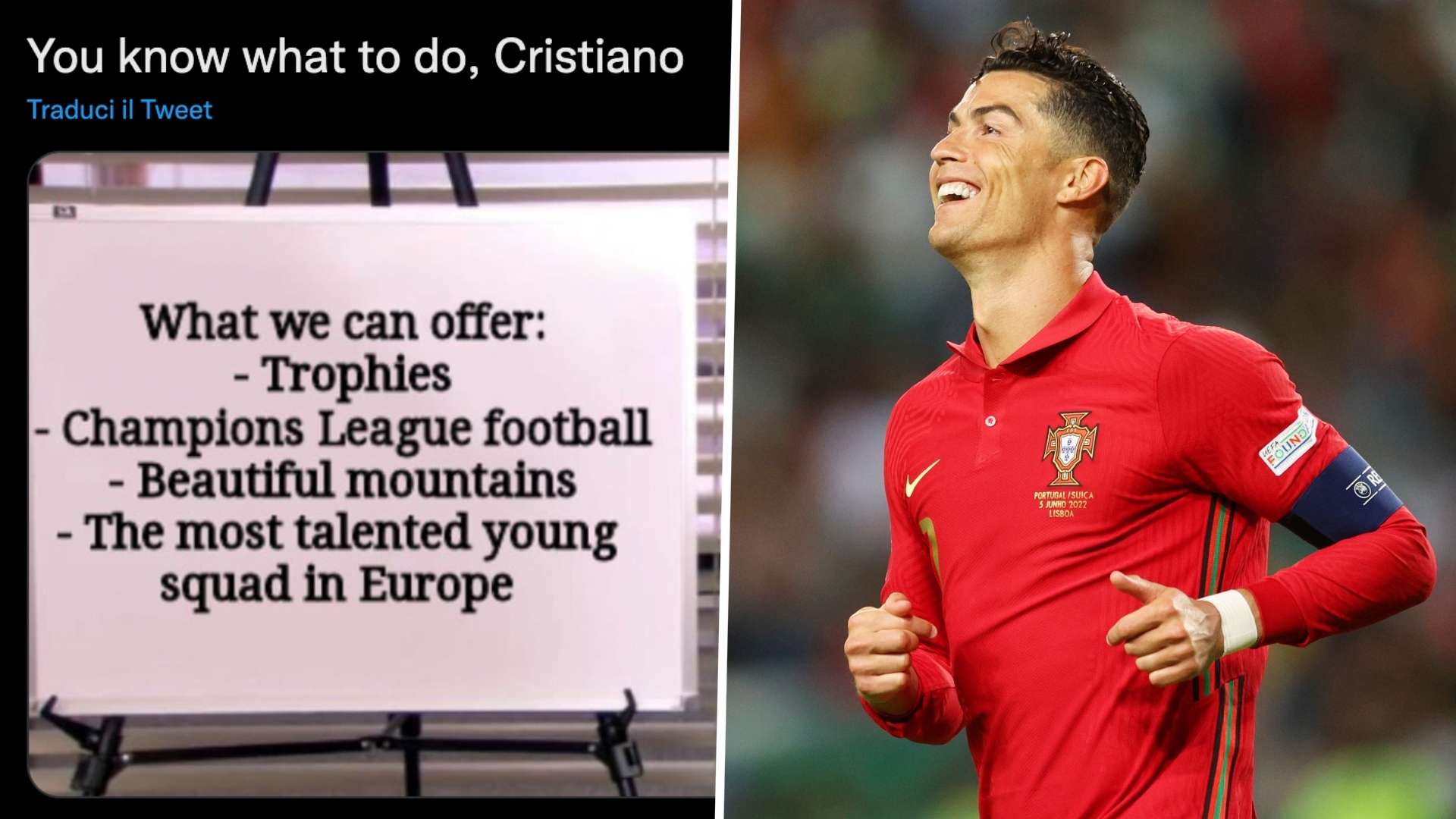 RB Salisburgo Cristiano Ronaldo