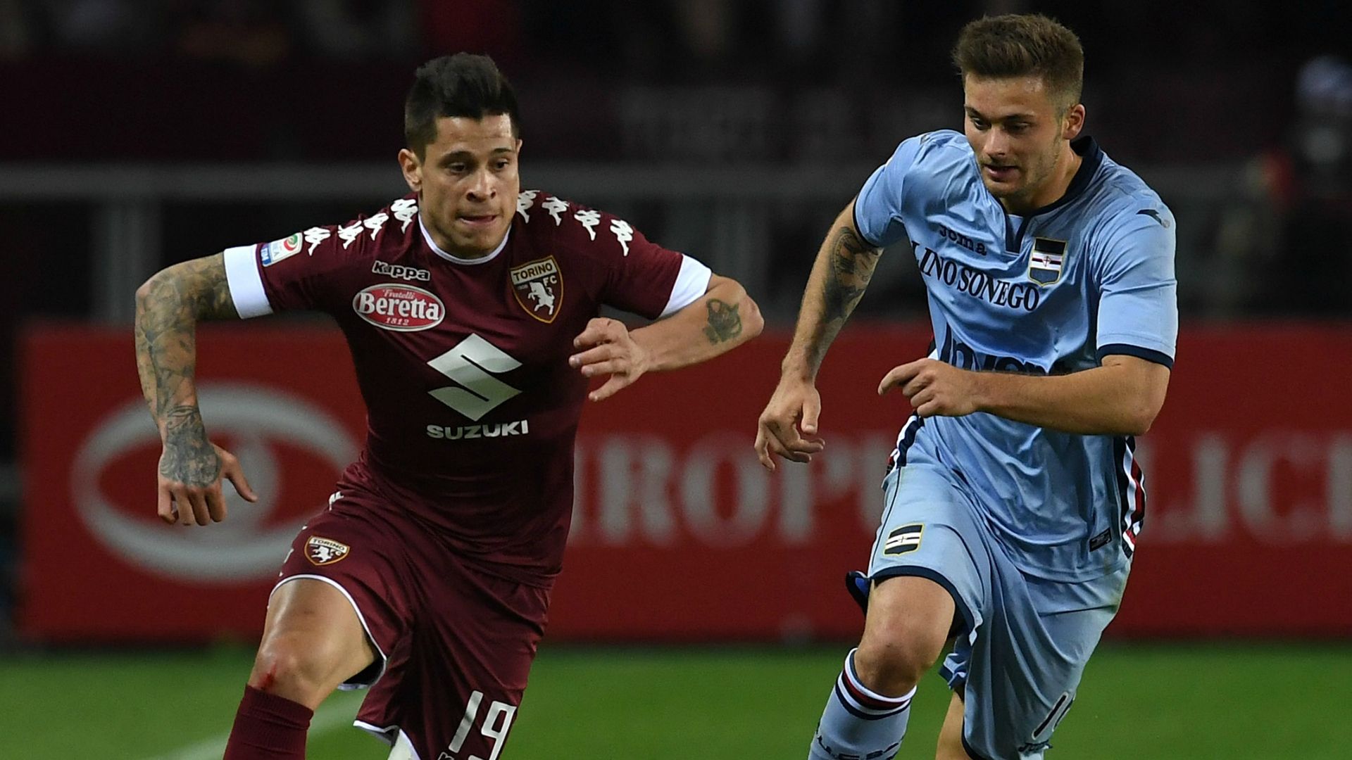 Juan Iturbe Torino Sampdoria Serie A 29042017