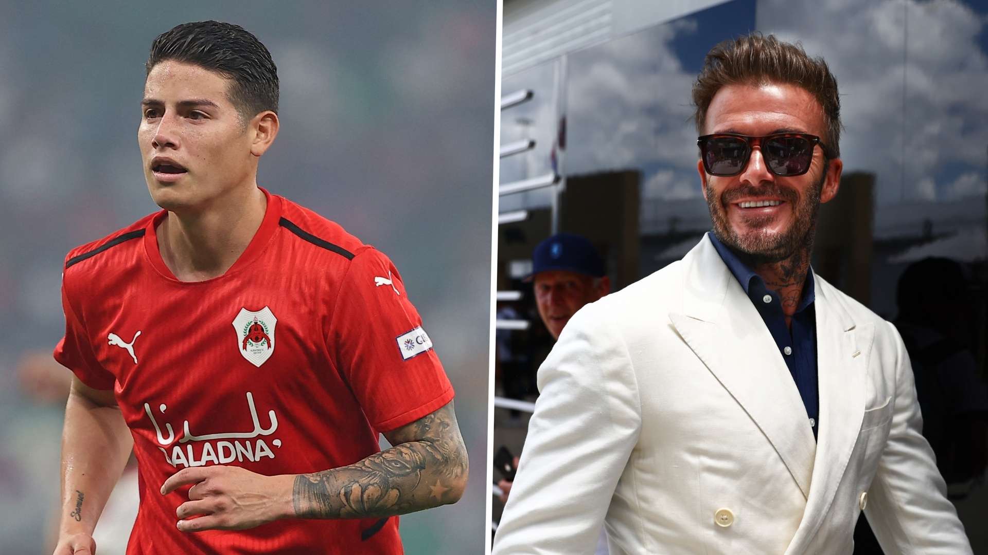 David Beckham - James Rodriguez