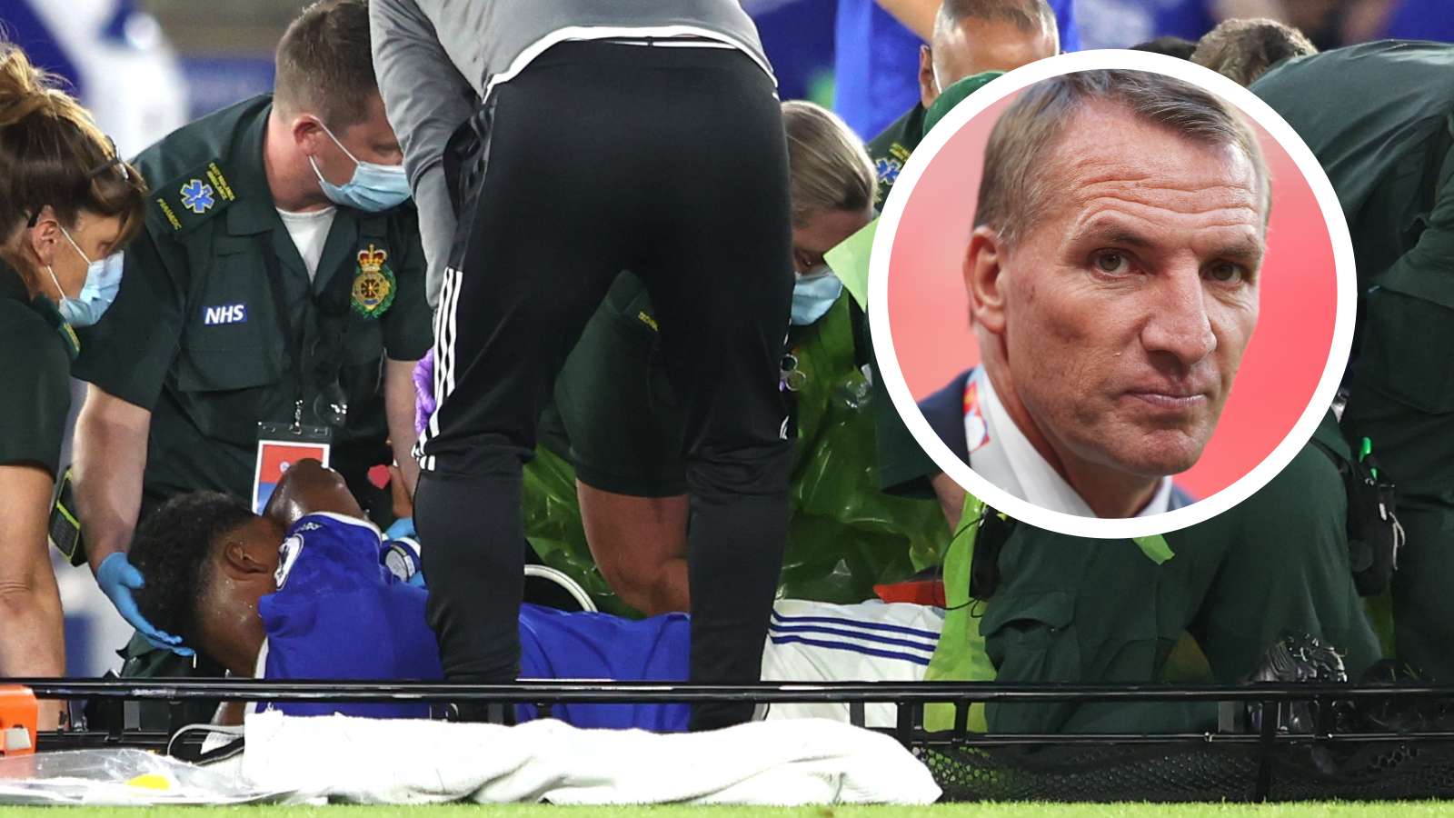 Wesley Fofana Brendan Rodgers GFX