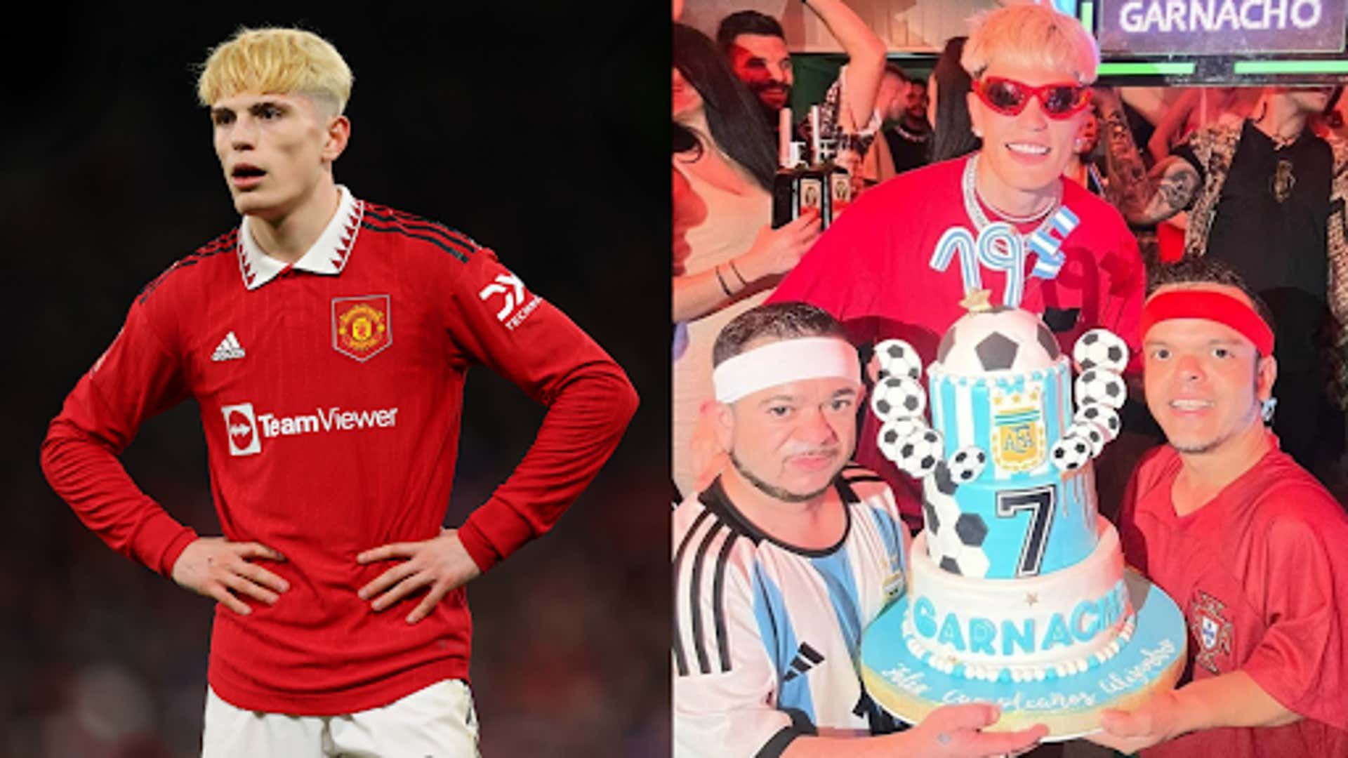 Alejandro Garnacho celebrates his birthday