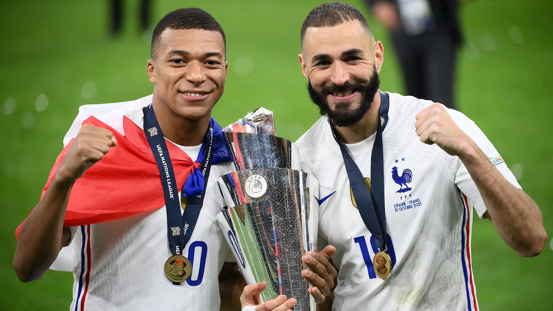 Kylian Mbappe Karim Benzema France