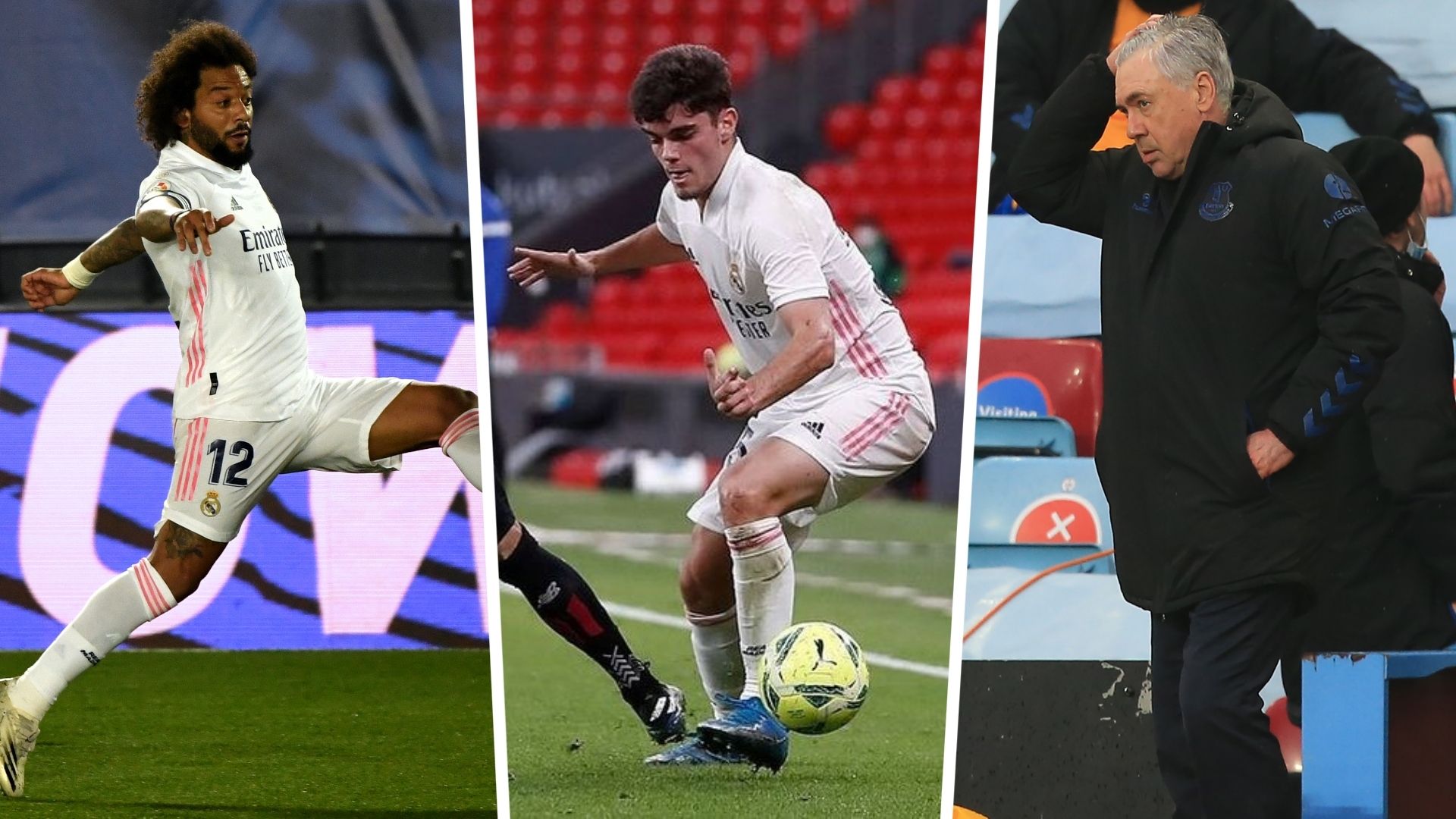 Marcelo Miguel Gutiérrez Carlo Ancelotti Real Madrid