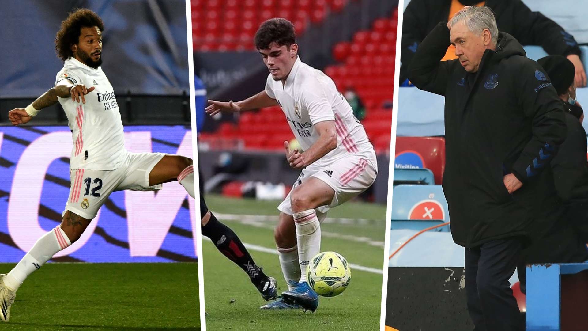 Marcelo Miguel Gutiérrez Carlo Ancelotti Real Madrid