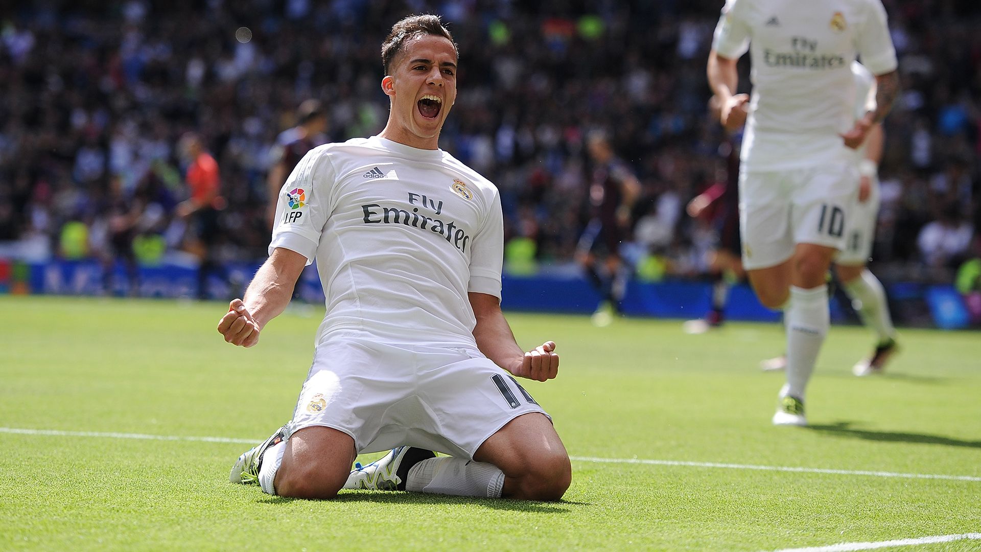 Lucas Vazquez Real Madrid Eibar 09042016 Credit: