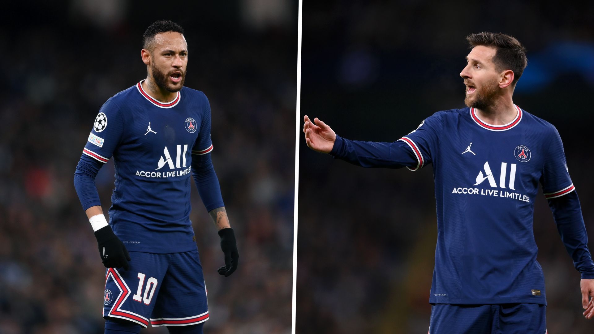 Neymar, Lionel Messi GFX