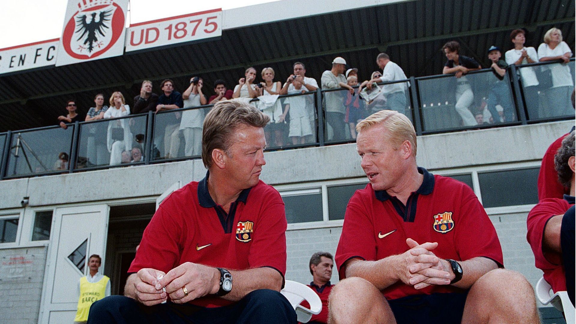 Louis van Gaal Ronald Koeman FC Barcelona