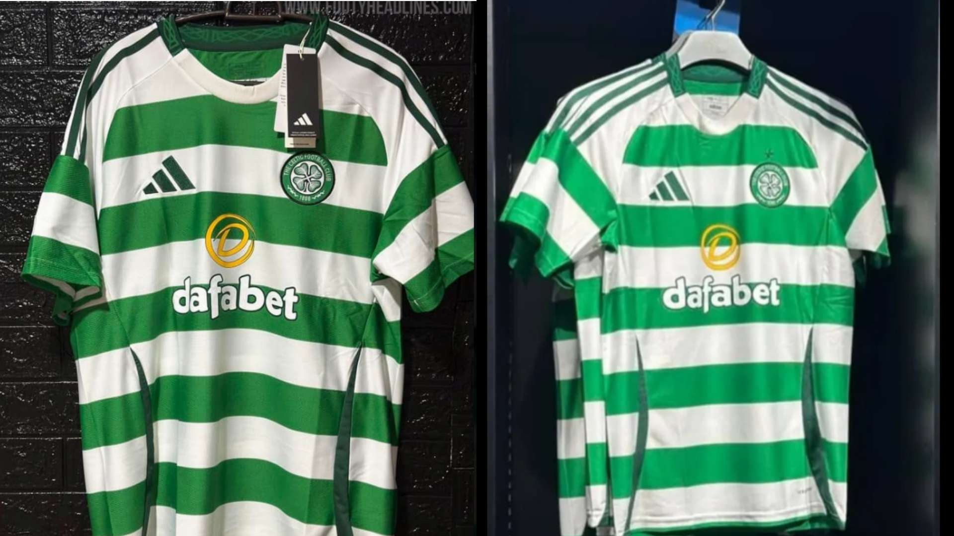 Alleged new Celtic home kit 2024-25