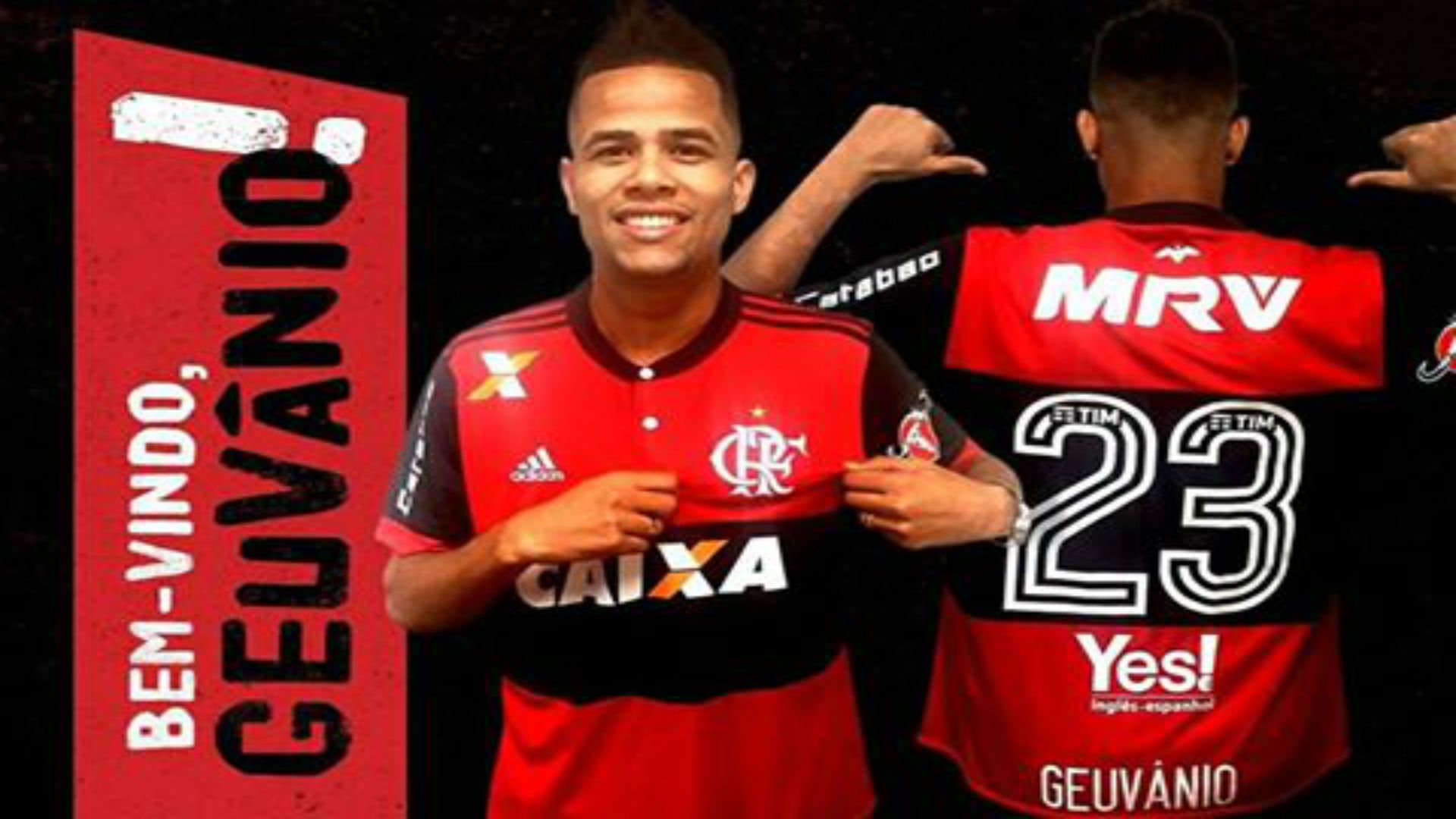Geuvânio Flamengo 21 06 2017